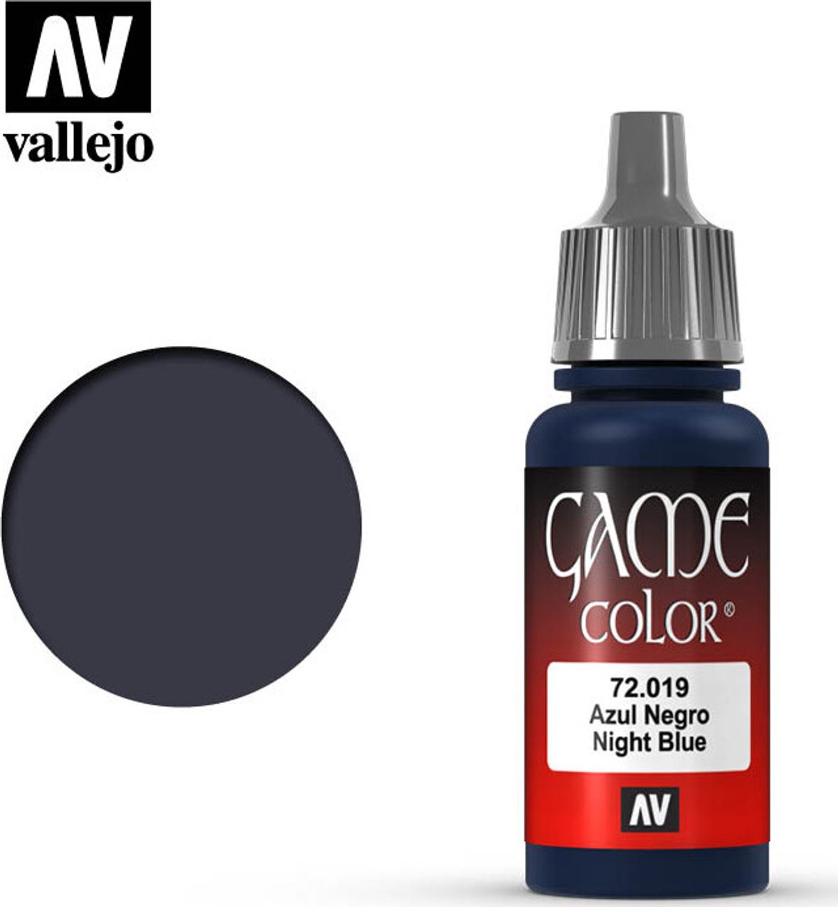 Vallejo - Game Color - Night Blue Mat - 18 Ml - 72019