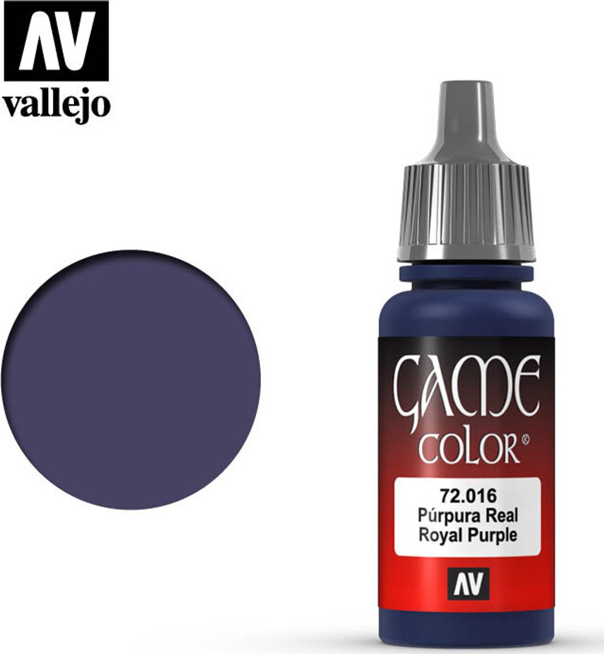 Vallejo - Game Color - Royal Purple Mat - 18 Ml - 72016