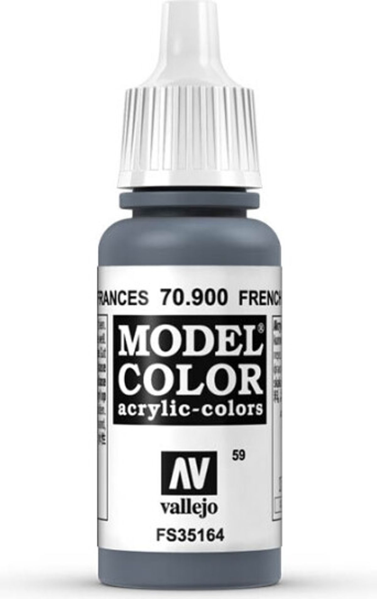 Vallejo - Model Color - French Mirage Blue Mat - 17 Ml - 70900