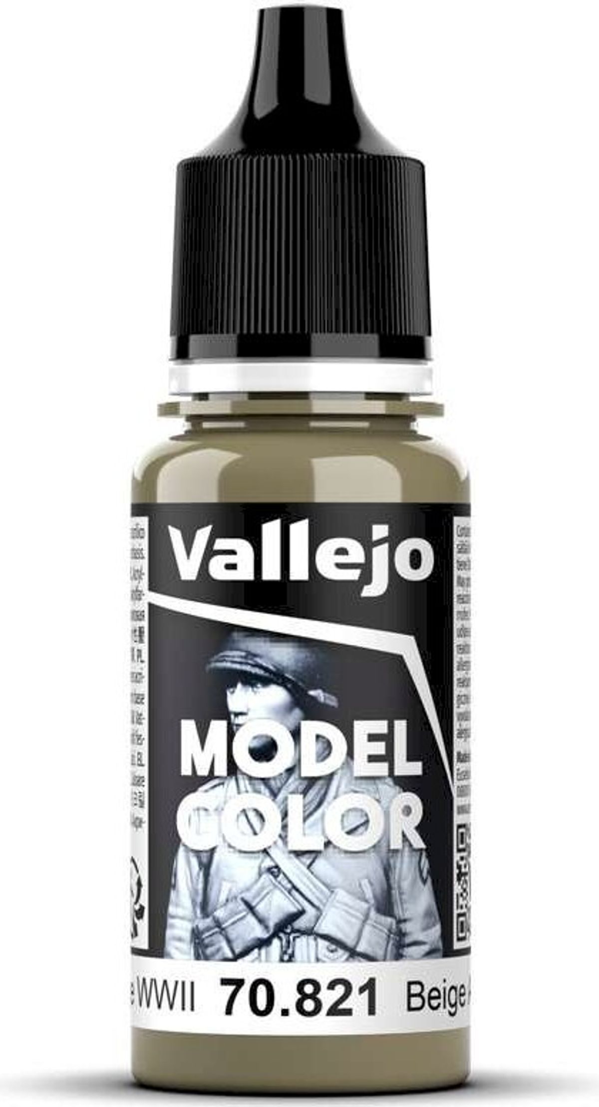 Vallejo - Model Color - German Camouflage Beige Wwii Mat - 17-18 Ml - 70821