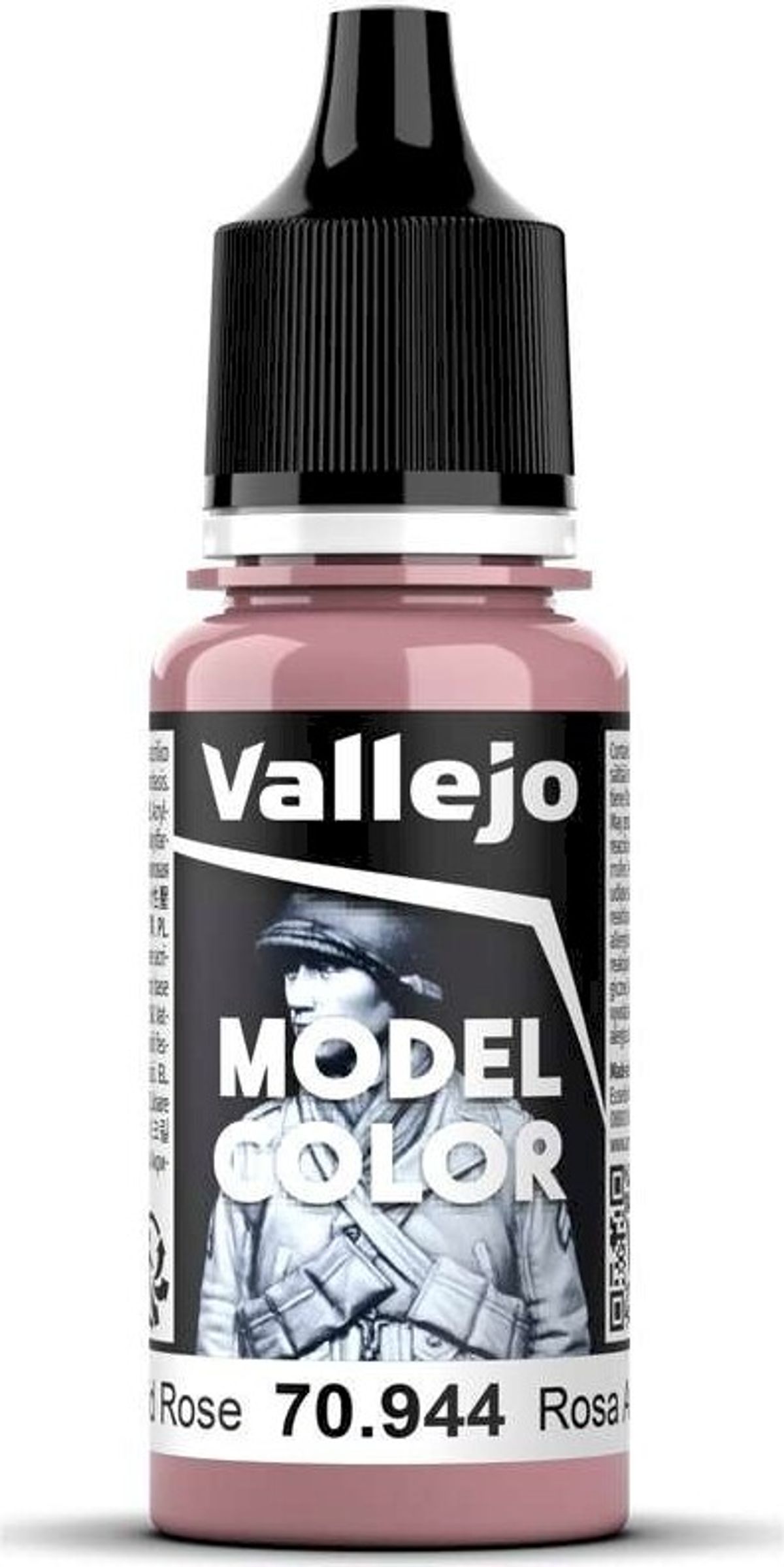 Vallejo - Model Color - Old Rose Mat - 17-18 Ml - 70944