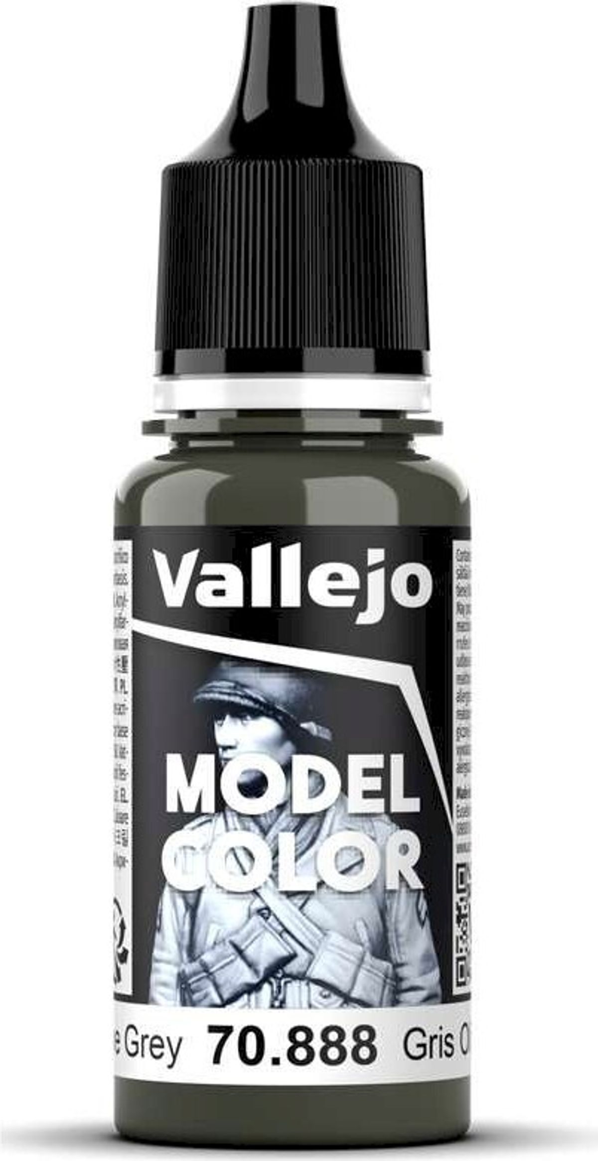 Vallejo - Model Color - Olive Grey Mat - 17-18 Ml - 70888