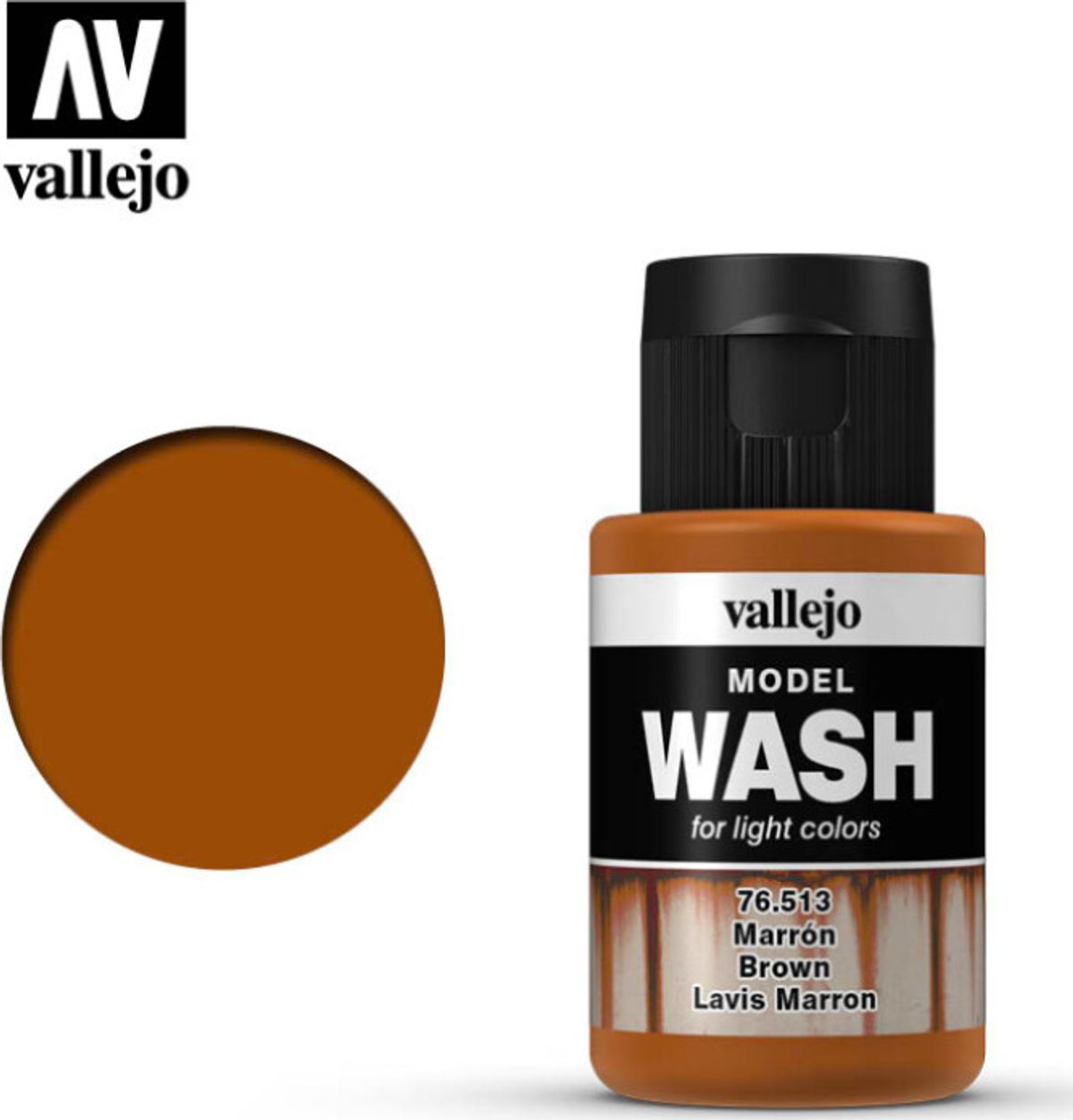 Vallejo - Model Wash - Brown - 35 Ml