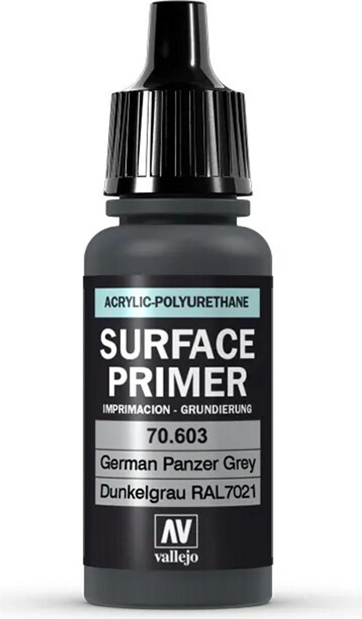 Vallejo - Surface Primer - Dunkelgrau Ral7021 - 17 Ml - 70603