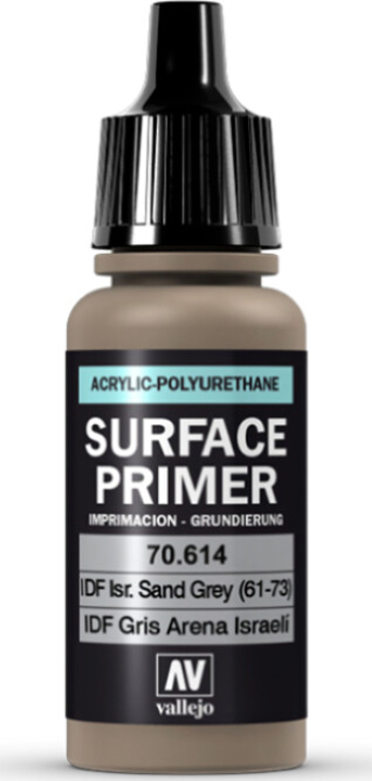 Vallejo - Surface Primer - Idf Israelí Sand Grey - 17 Ml - 70614