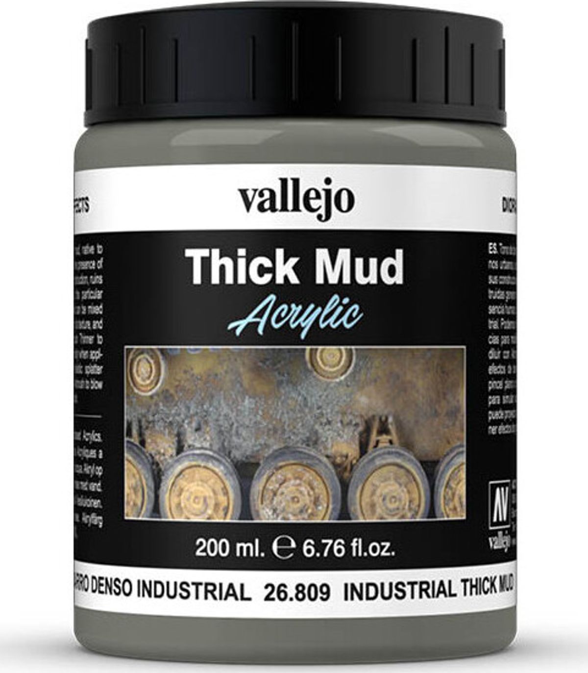 Vallejo - Thick Mud - Industrial 200 Ml