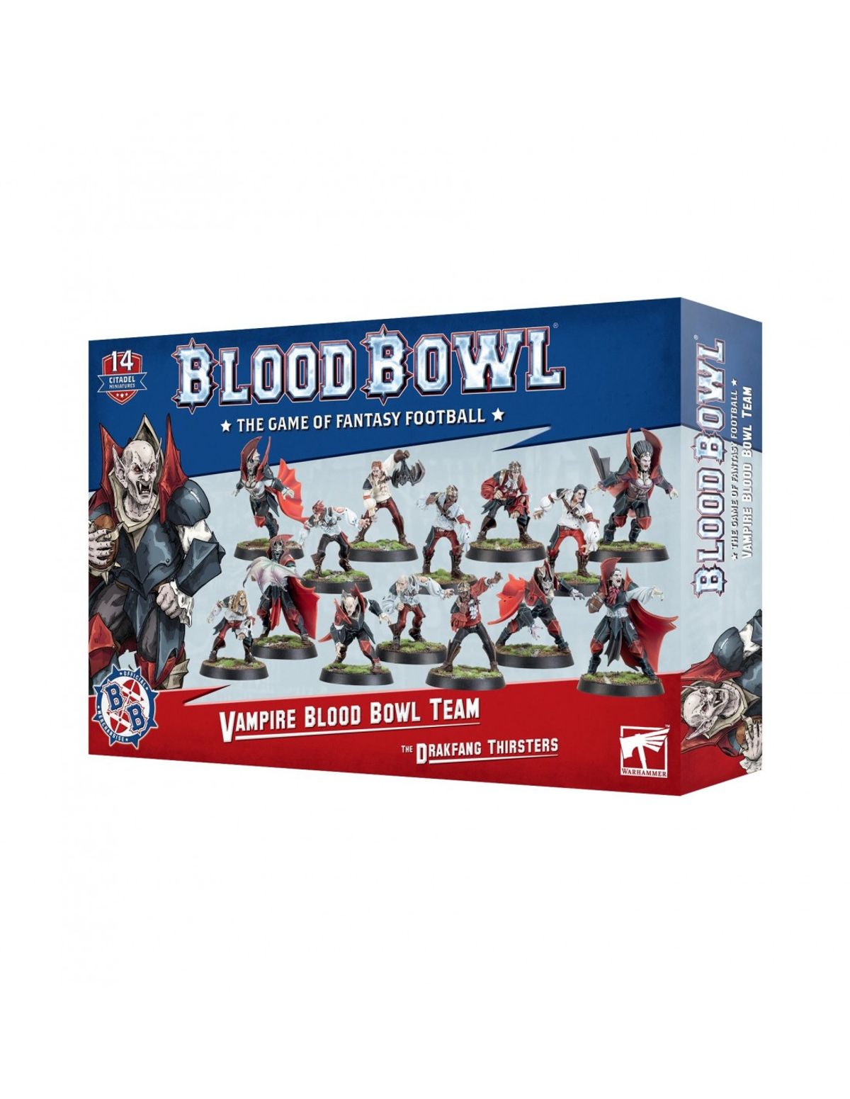 Vampire Team - The Drakfang Thirsters - Blood Bowl - Games Workshop