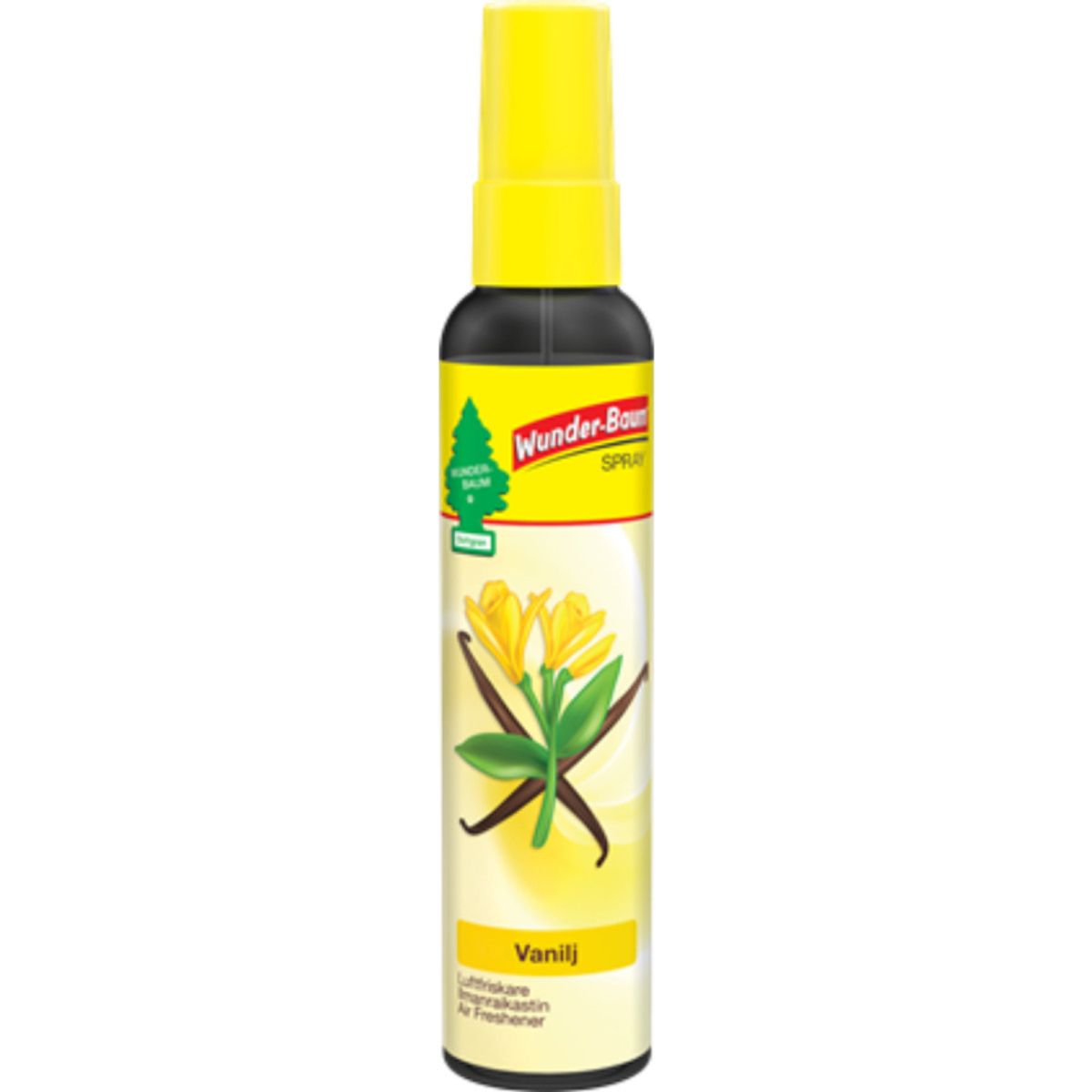 Vanilje duft, luftfrisker i spray flaske 103ml fra Wunderbaum