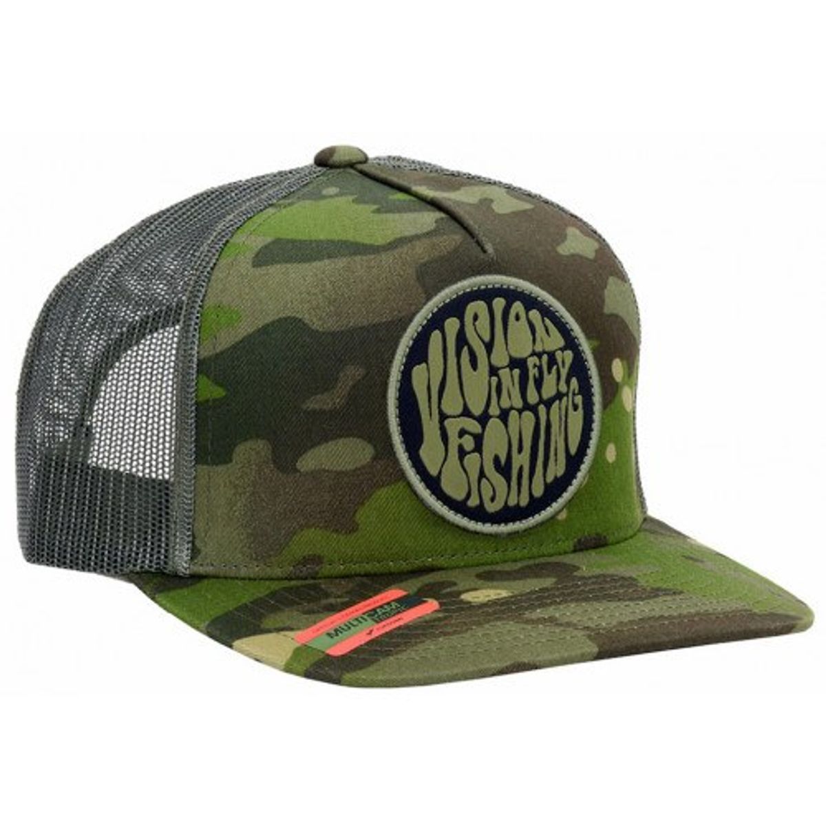 Vision Psyke Green Multicam Camo Cap