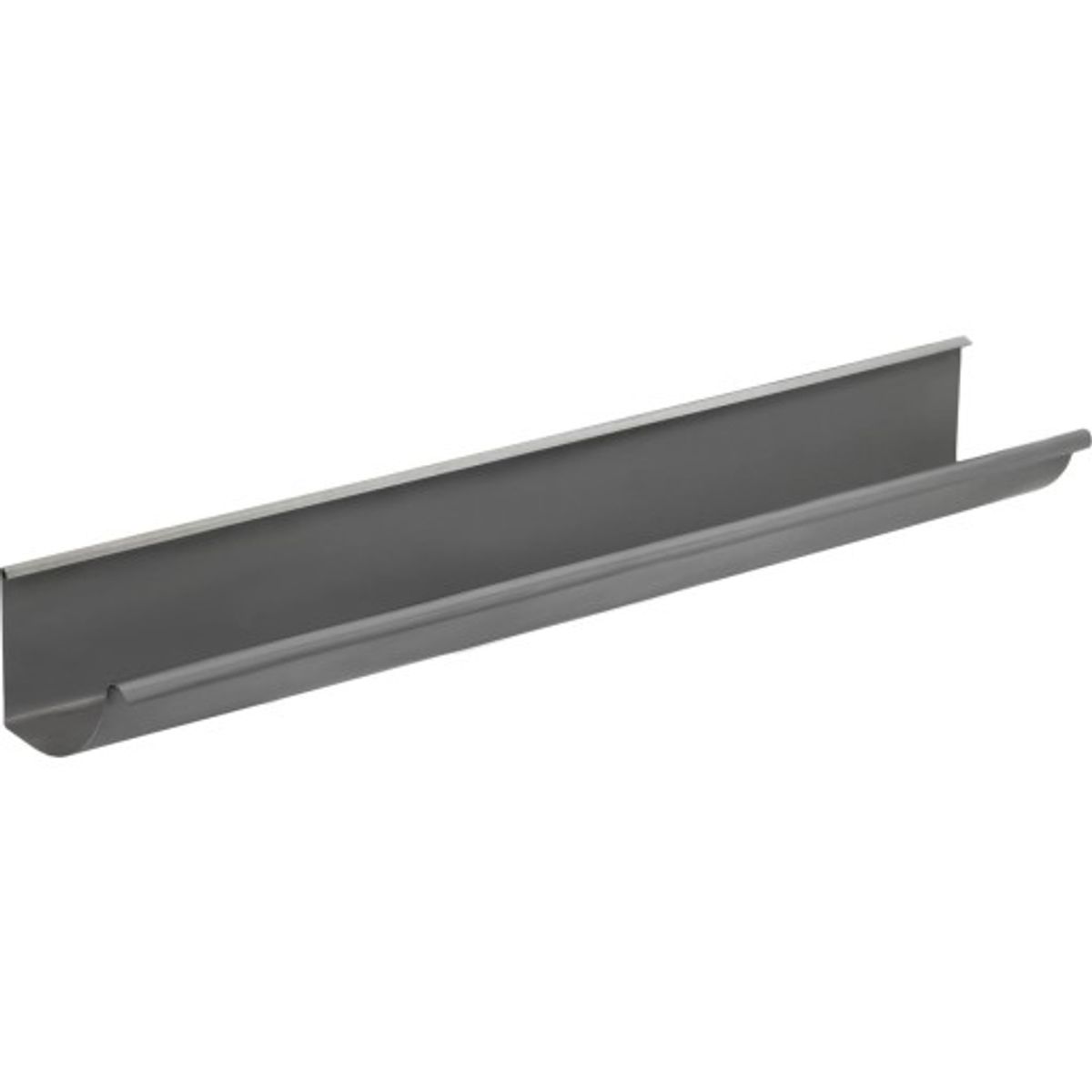 VMzinc arkitekt tagrende nr. 12 á 3 meter, quartz-zinc