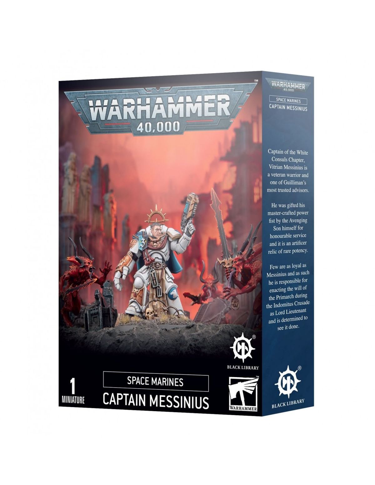 White Consuls: Captain Messinius - Space Marines - Warhammer - Games Workshop