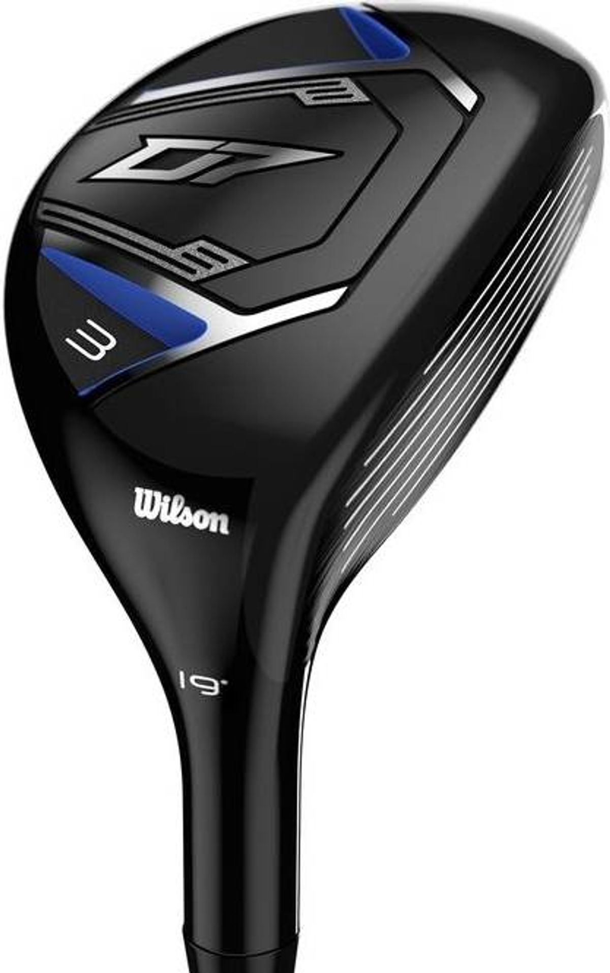 Wilson Staff D7 Herre Hybridkølle - Sort - Højre - 28.0° (6 Kølle) - UST Mamiya Recoil ESX 460 Senior F2 Grafit