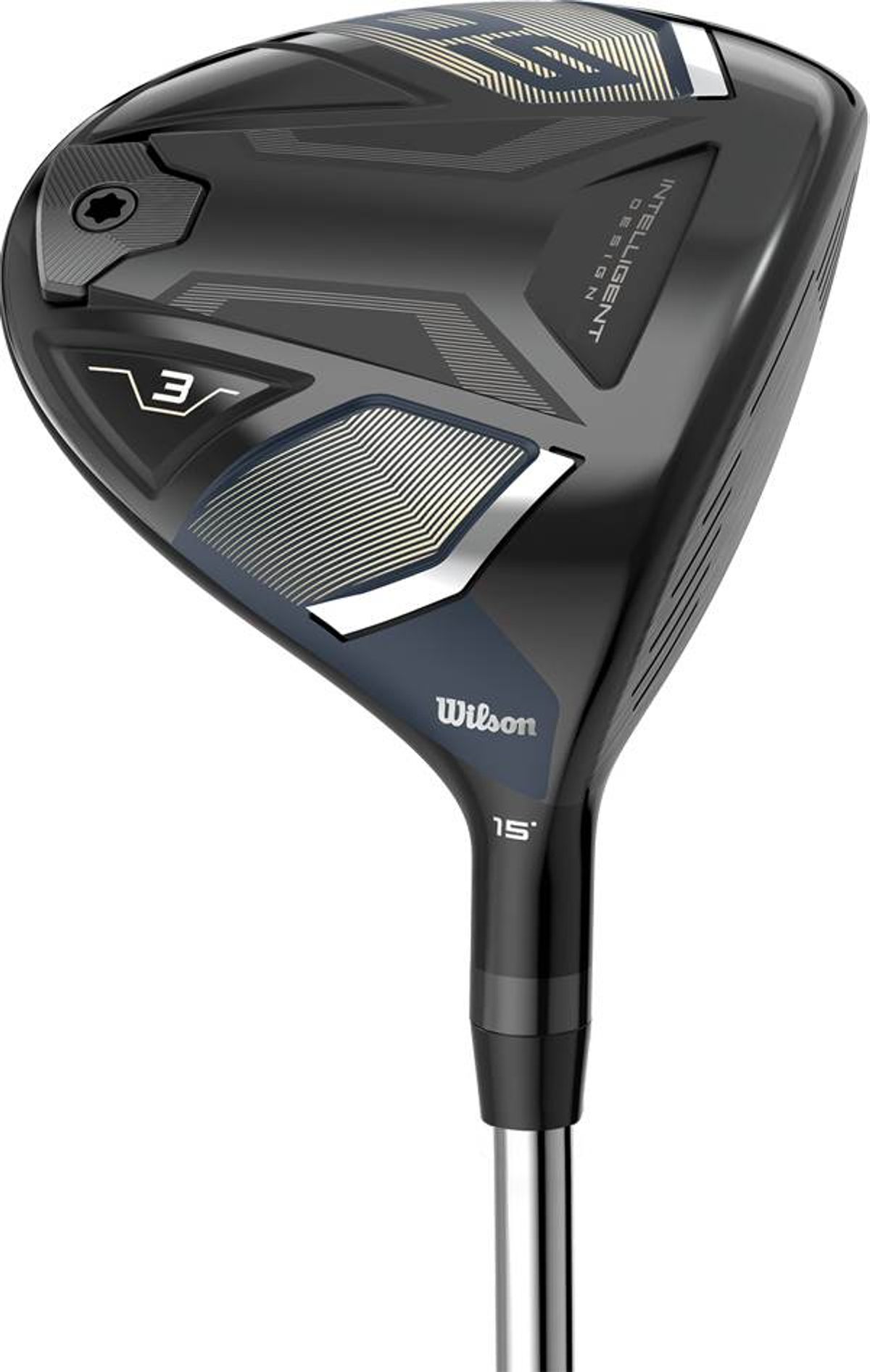 Wilson Staff D9 Herre Fairwaykølle - Sort - Højre - 18.0° (5 Kølle) - Mitsubishi Chemical Tensei CK Blue 50 Senior Grafit