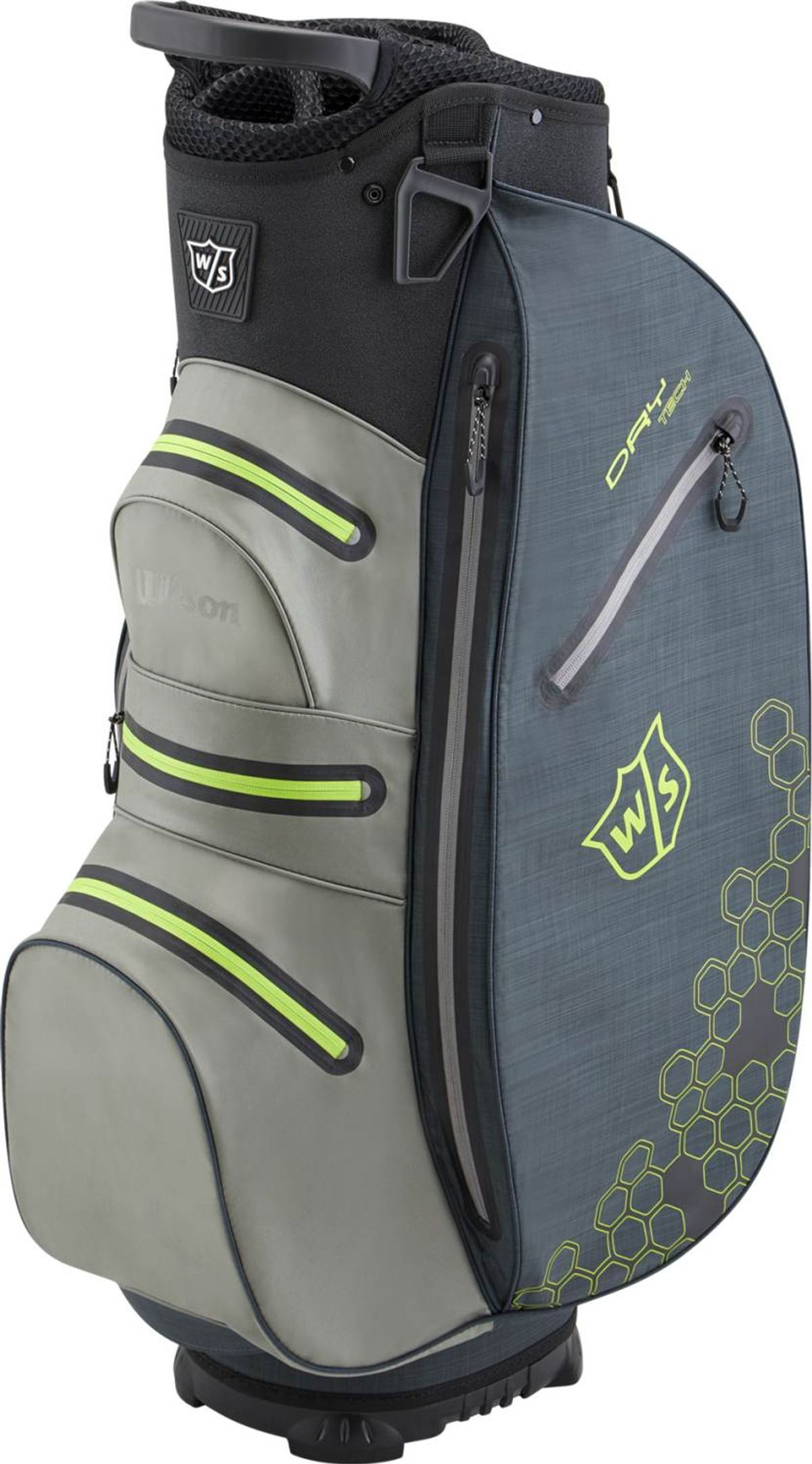 Wilson Staff Dry Tech 2 Vandtæt Vognbag - Black/Black/Green