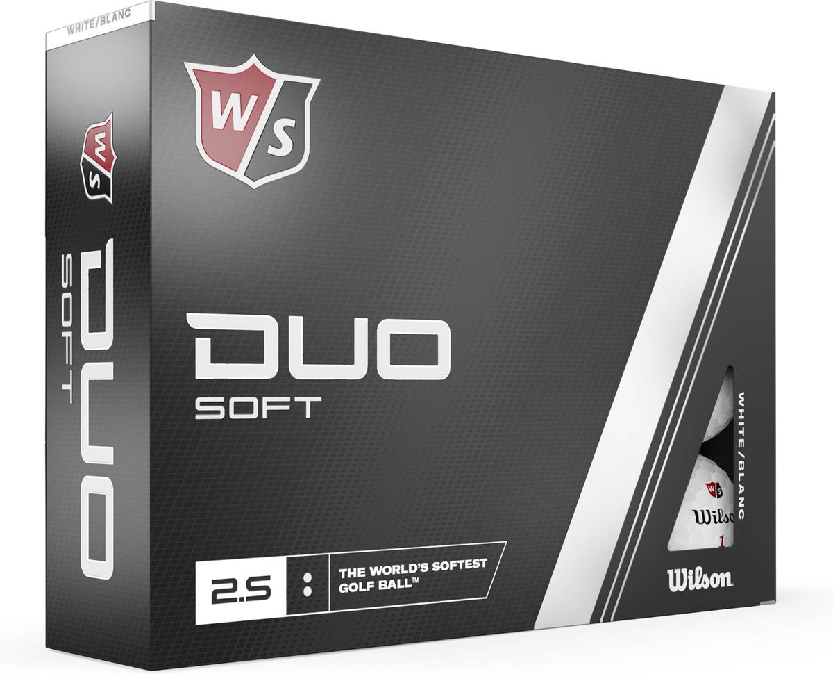 Wilson Staff Duo Soft (2023) Golfbolde - Hvid