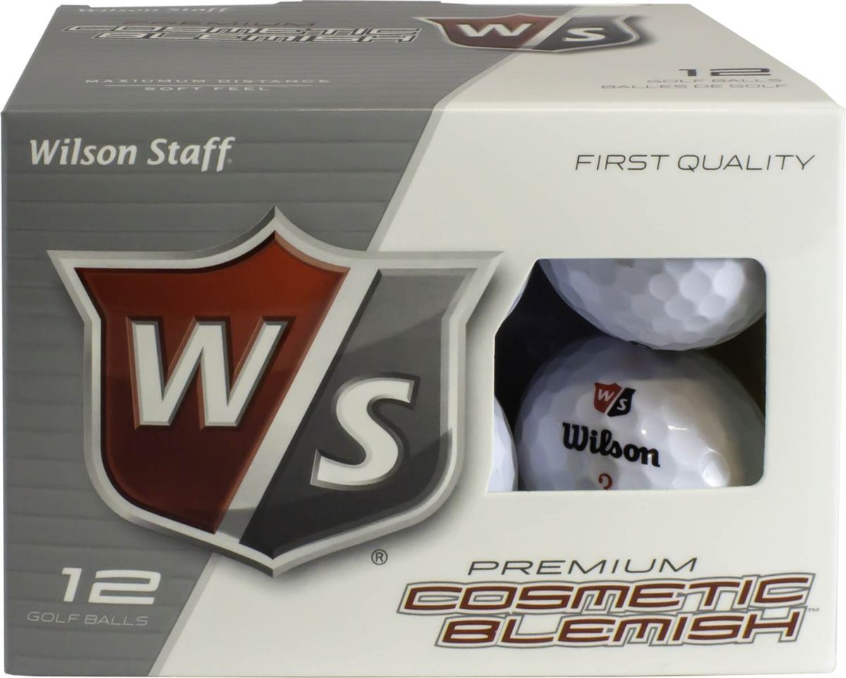 Wilson Staff Duo Soft Cosmetic Blemish Golfbolde - Hvid