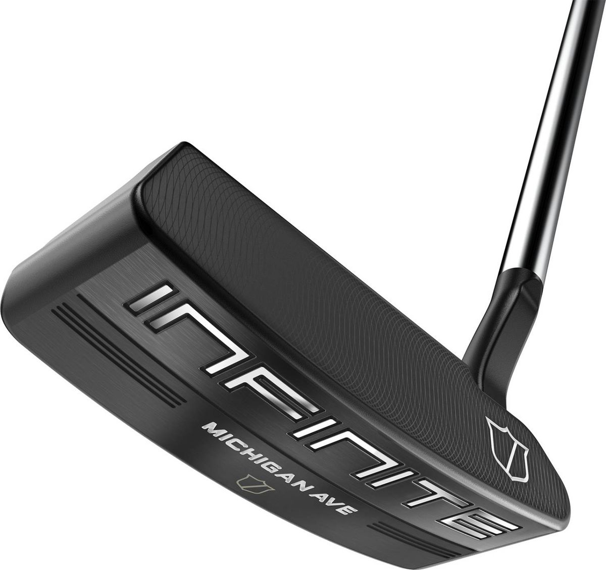 Wilson Staff Infinite Mich Ave (2024) Herre Putter - Sort - Højre - Str. 34" - Wilson Staff COUNTERBALANCED (2022) Oversize Sort/Hvid/Rød