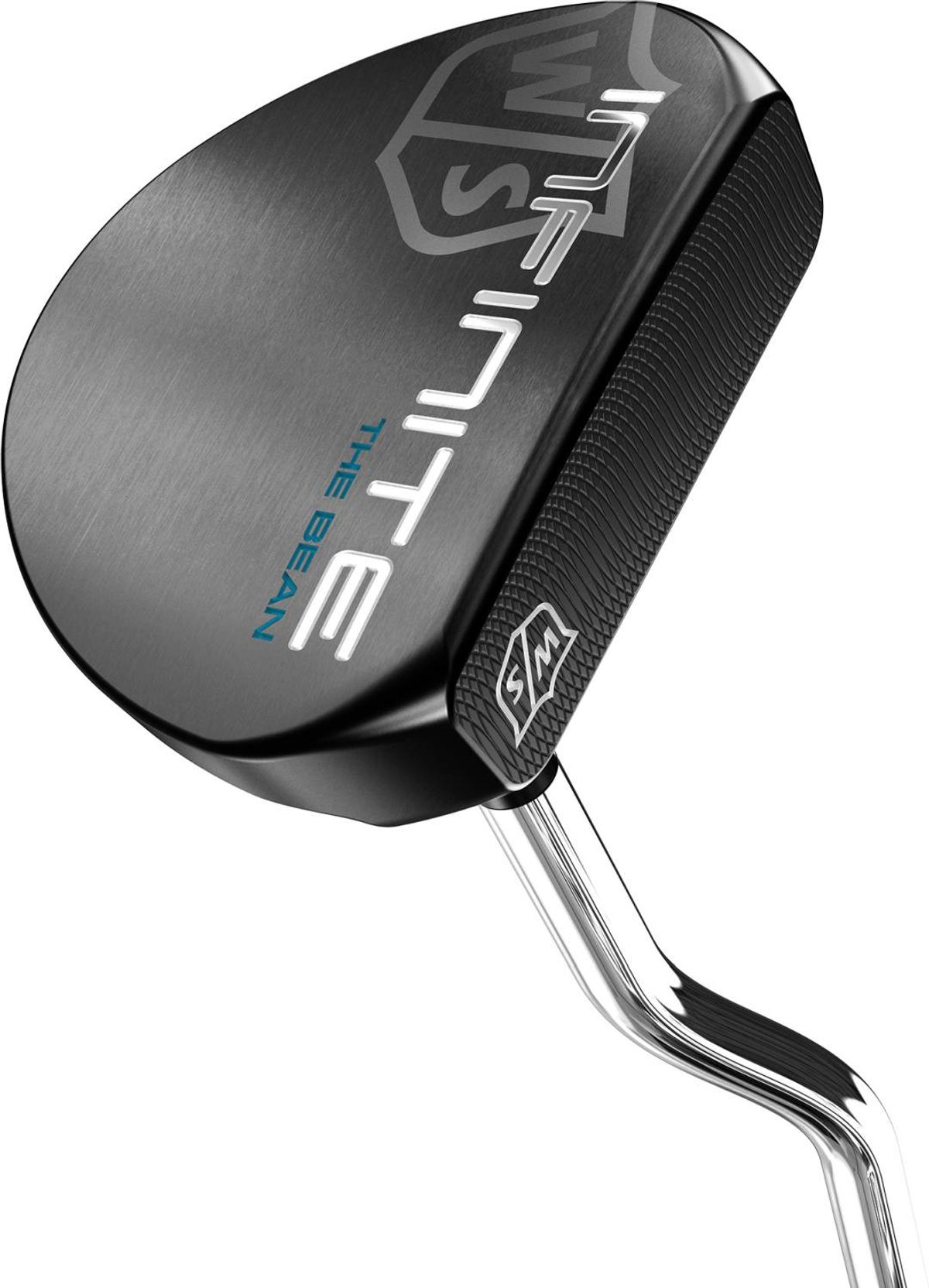 Wilson Staff Infinite The Bean Dame Putter - Sort - Højre - Str. 33" - Wilson Staff COUNTERBALANCED (2022) Oversize Lyseblå/Hvid