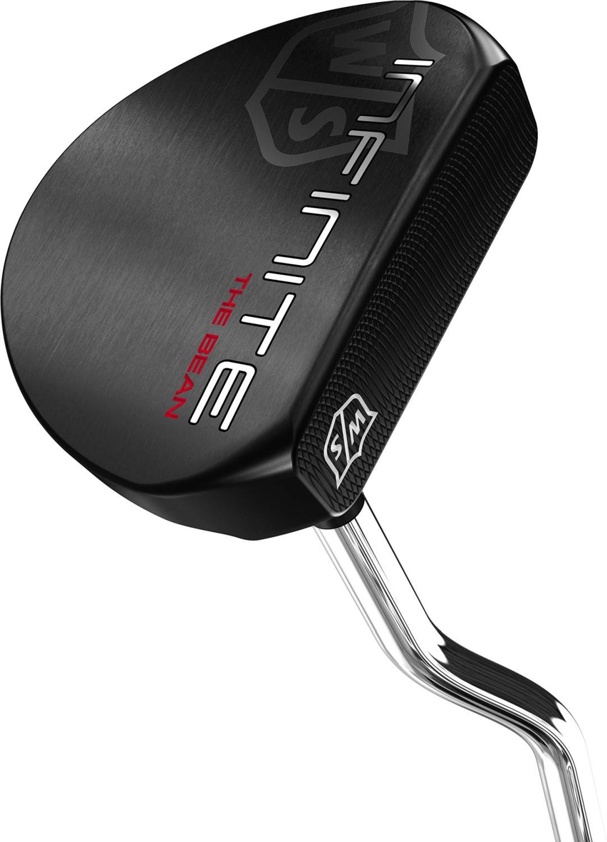 Wilson Staff Infinite The Bean Herre Putter - Sort - Højre - Str. 34" - Wilson Staff COUNTERBALANCED (2022) Oversize Sort/Hvid/Rød