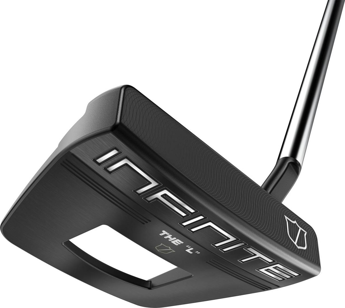 Wilson Staff Infinite The L (2024) Slant Neck Herre Putter - Sort - Højre - Str. 34" - Wilson Staff COUNTERBALANCED (2022) Oversize Sort/Hvid/Rød