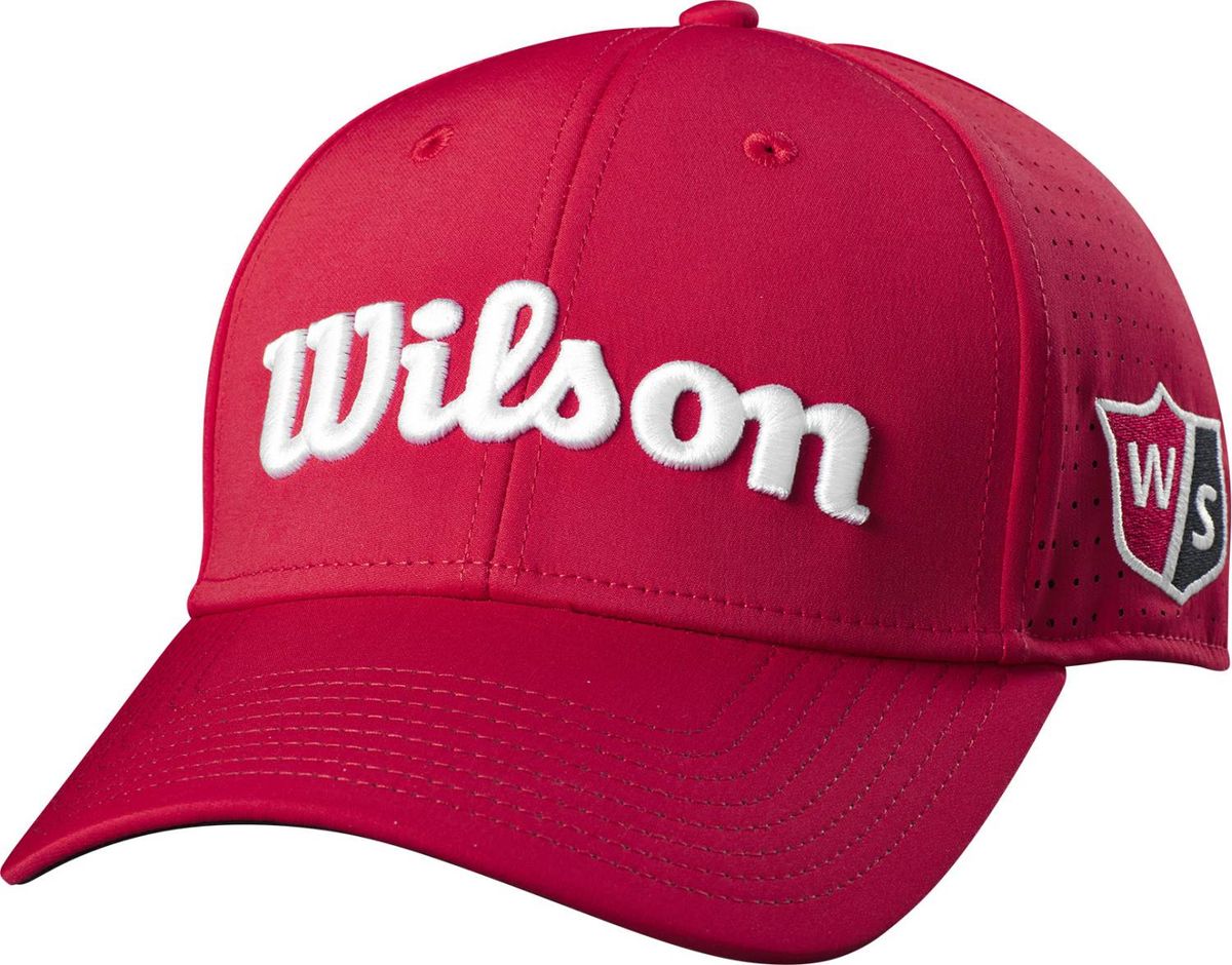 Wilson Staff Performance Mesh Herre Kasket - Red - Str. Onesize