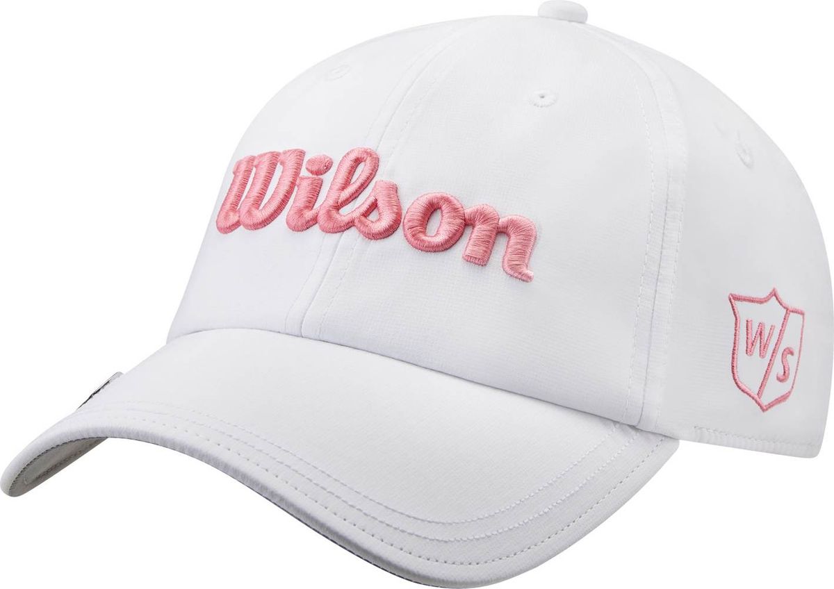 Wilson Staff Pro Tour Dame Kasket - White/Peach - Str. Onesize