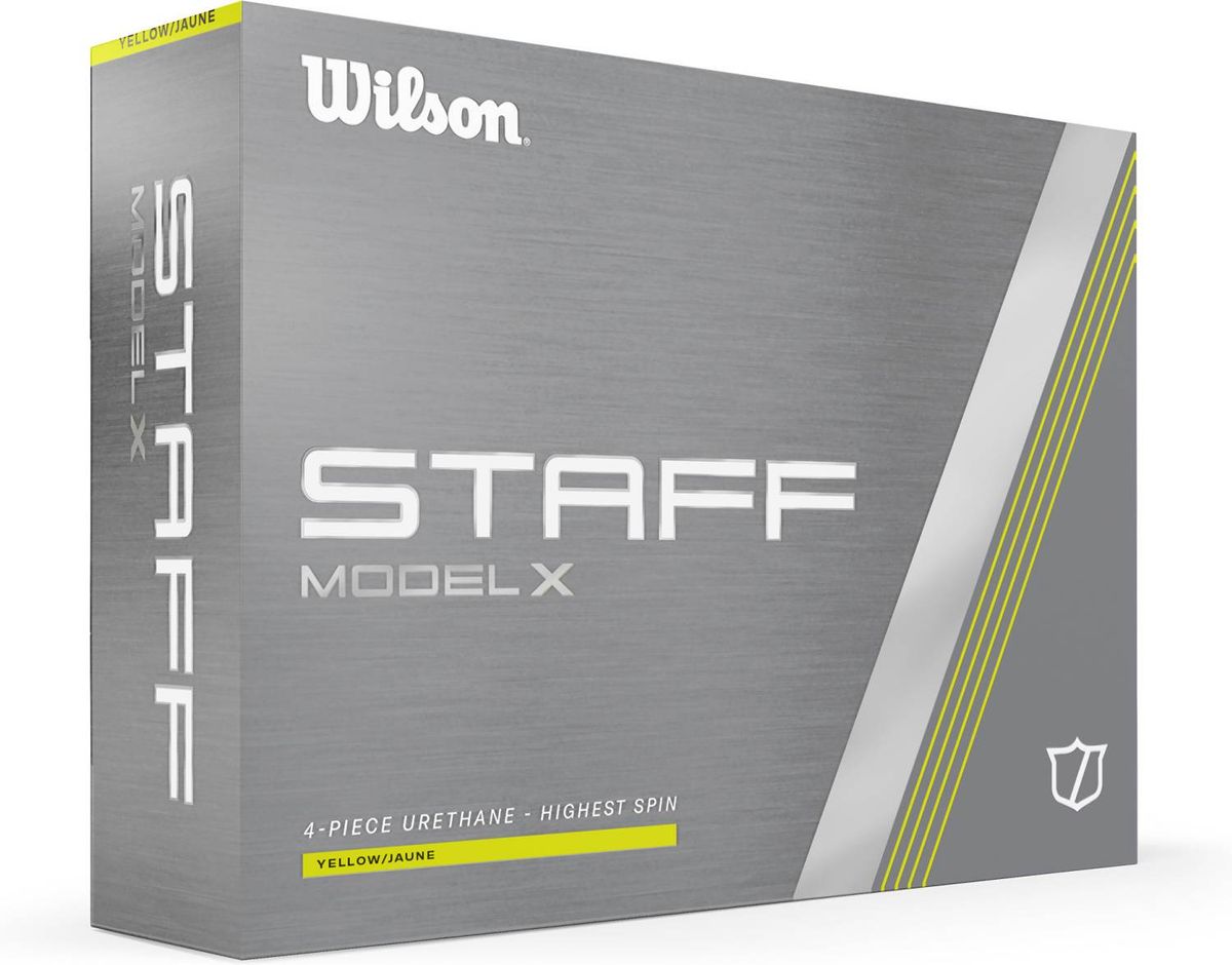 Wilson Staff Staff Model X (2024) Golfbolde - Gul