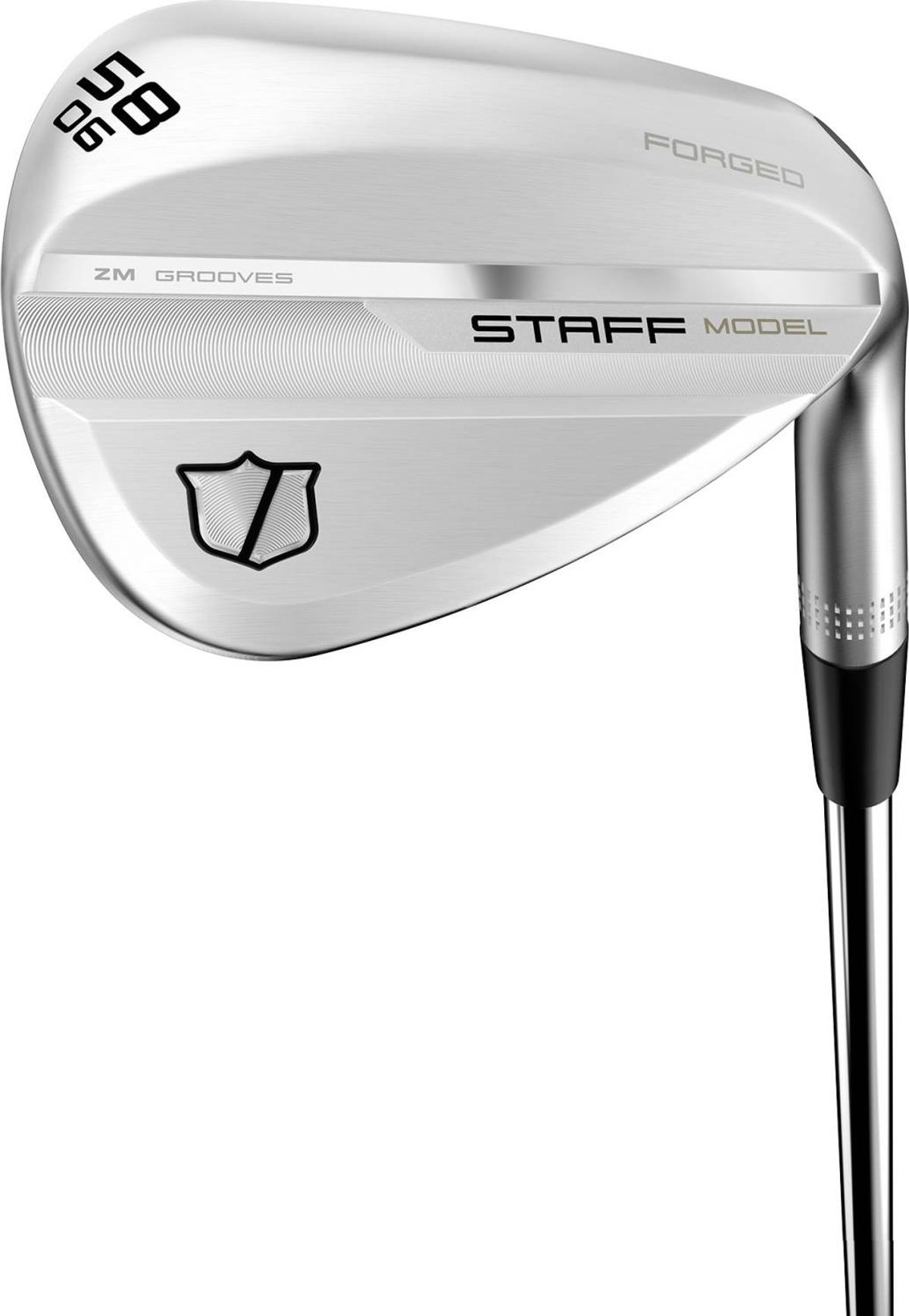 Wilson Staff Staff Model ZM Herre Gap Wedge - Chrome - Højre - 52.0° / 08° / ZM - True Temper Dynamic Golf Spinner 115 Stiff S200 Stål