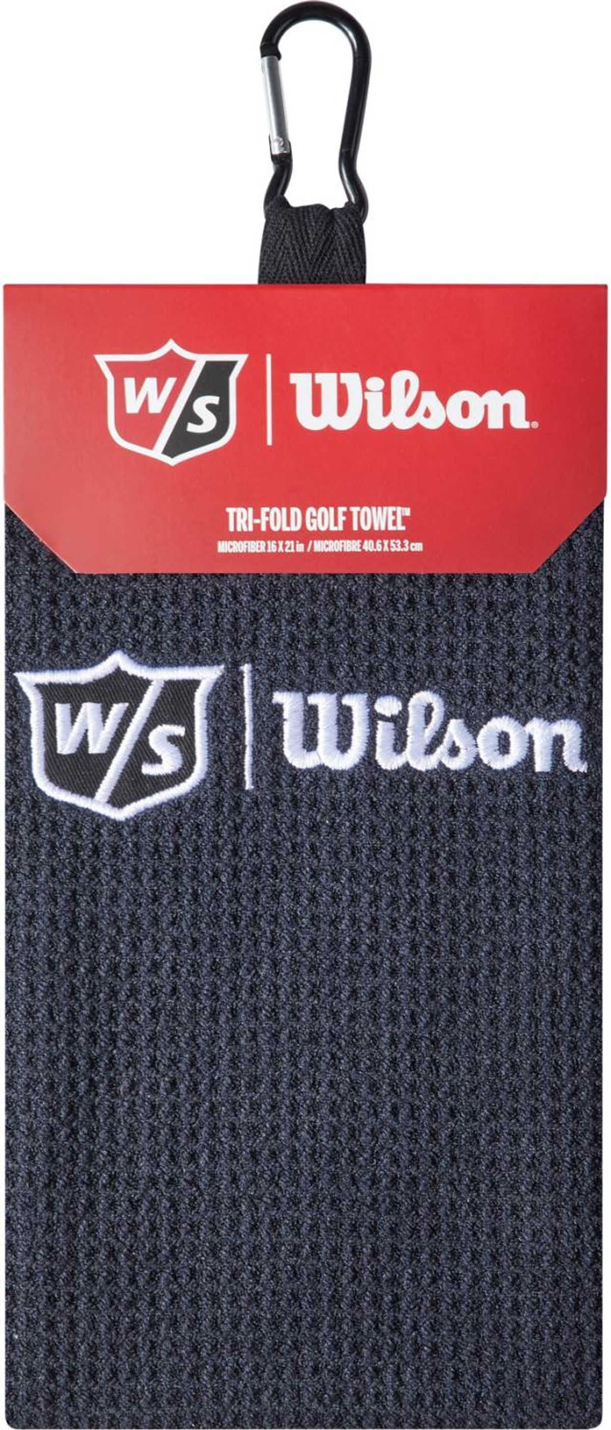 Wilson Staff Tri Fold Black Håndklæde