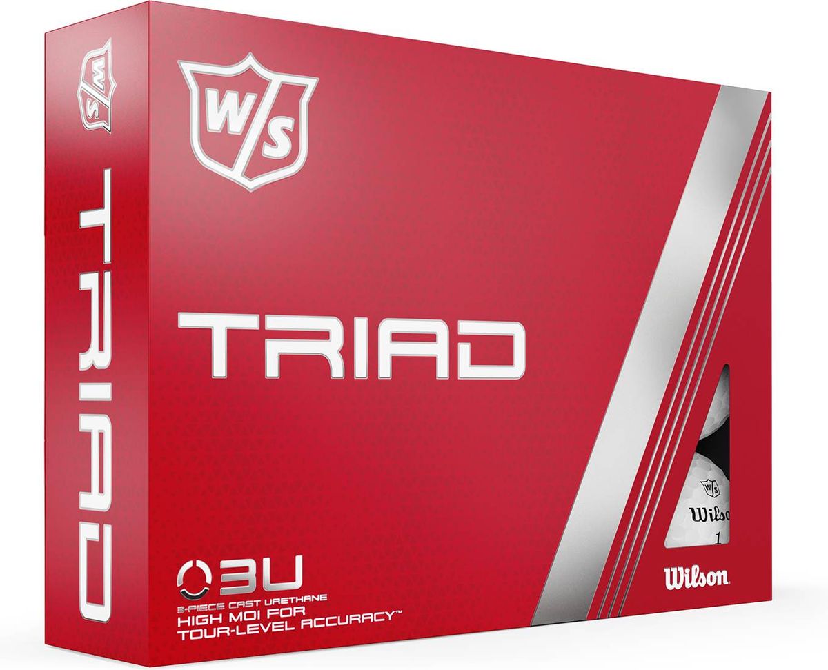 Wilson Staff Triad (2022) Golfbolde - Hvid