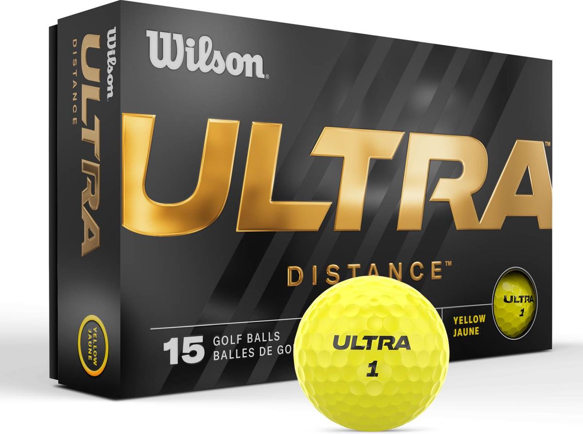 Wilson Staff Ultra Distance (2023) Golfbolde - Gul