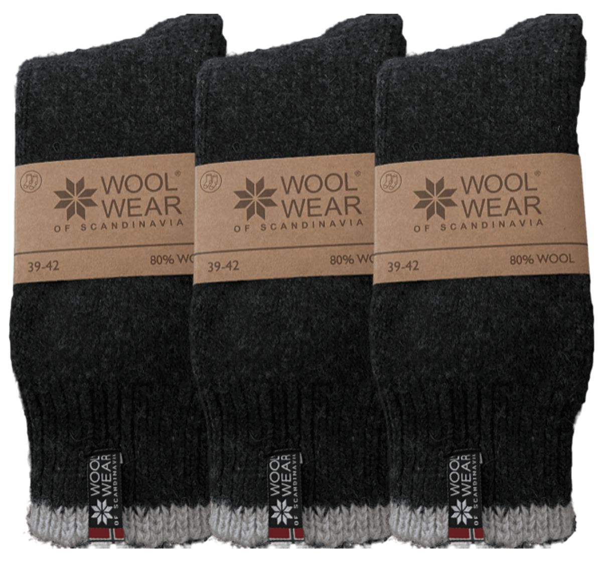 Wool Of Scandinavia 3-pak Eskimo Ragsokker