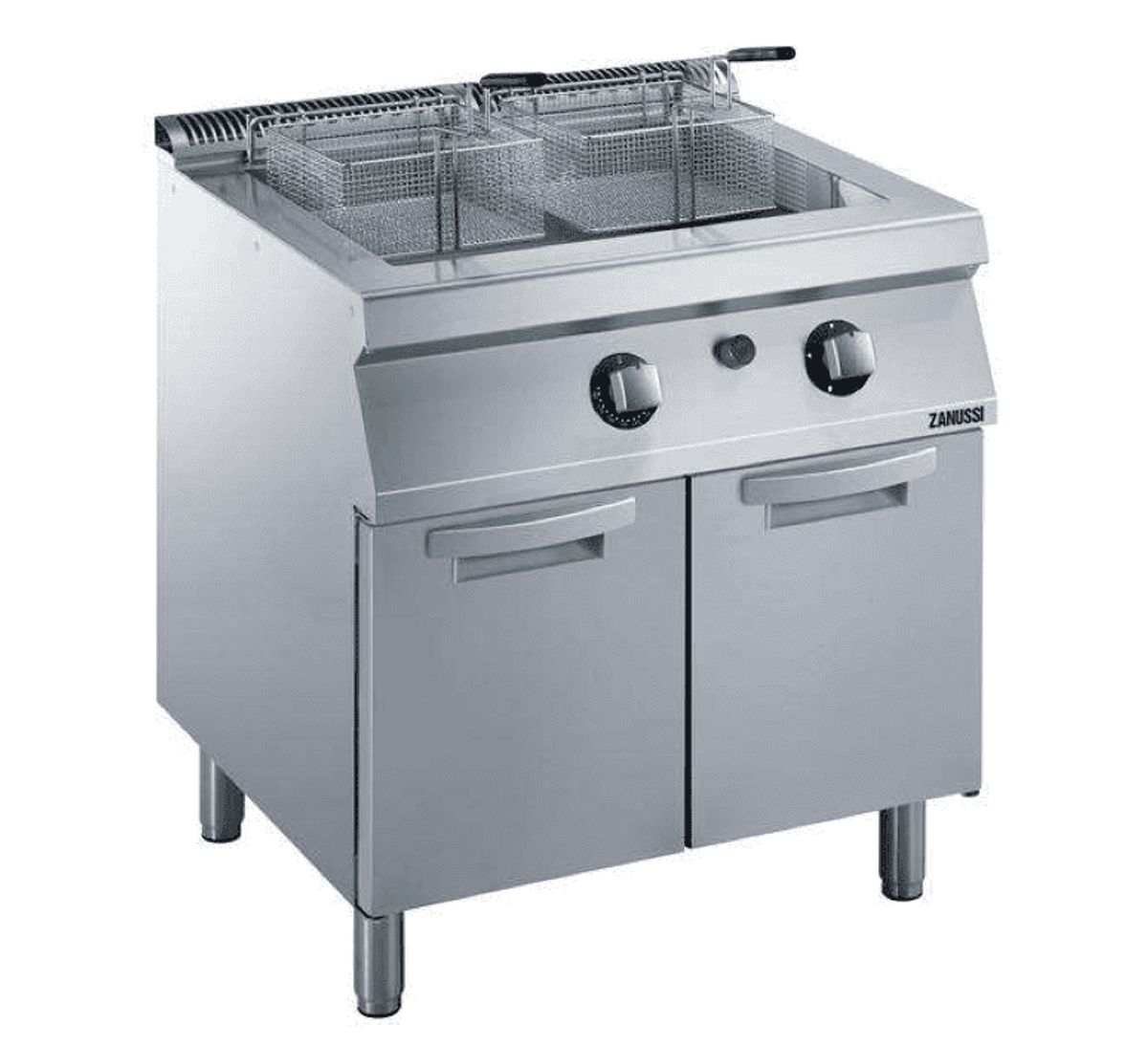 Zanussi enkelt friture med underskab 34ltr evo 700