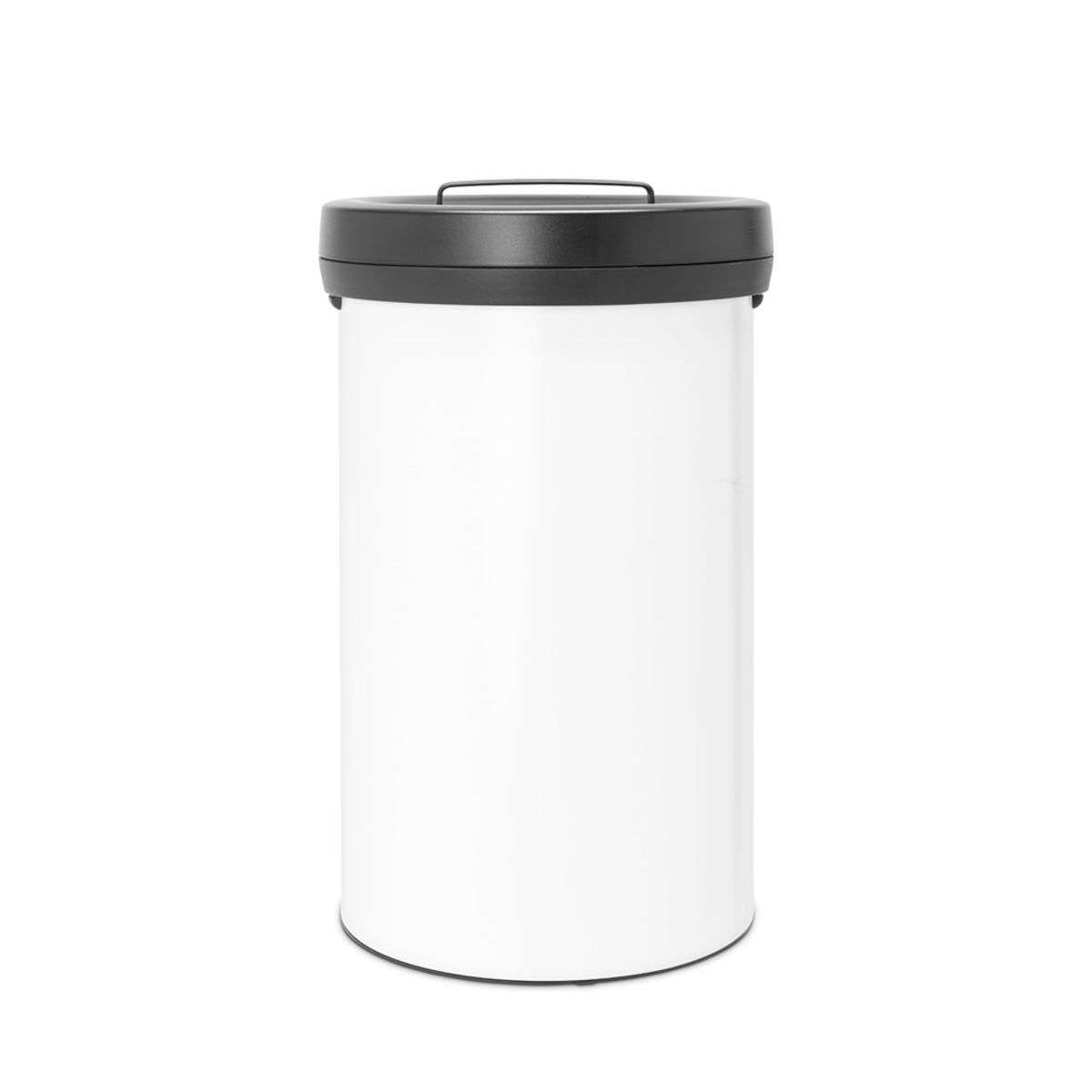 Big Bin 60 ltr hvid - Dark Grey låg - Brabantia