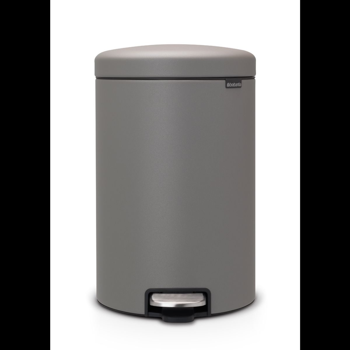 Brabantia NewIcon Pedalspand 20 liter-Mineral Concrete Grey