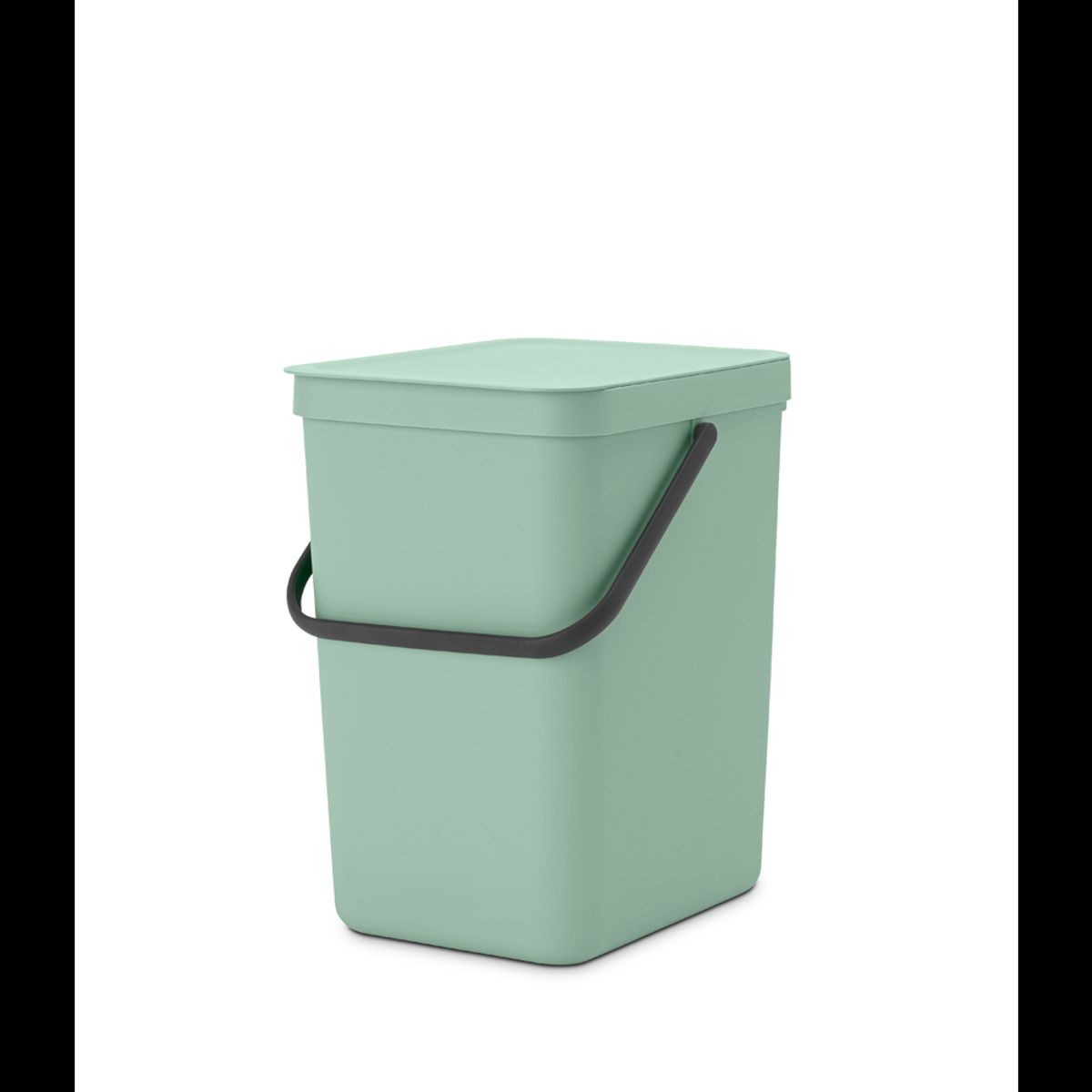 Affaldsspand m/låg sorteringskoncept 25 liter-Jade Green