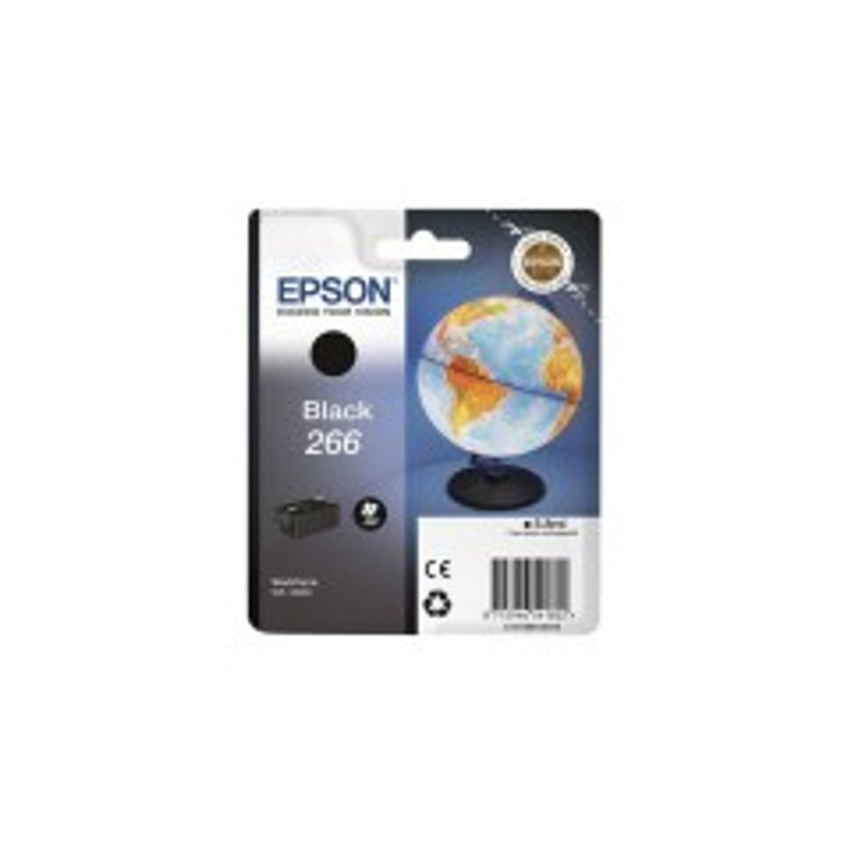 Epson 266 Sort 250 sider Blæk C13T26614010