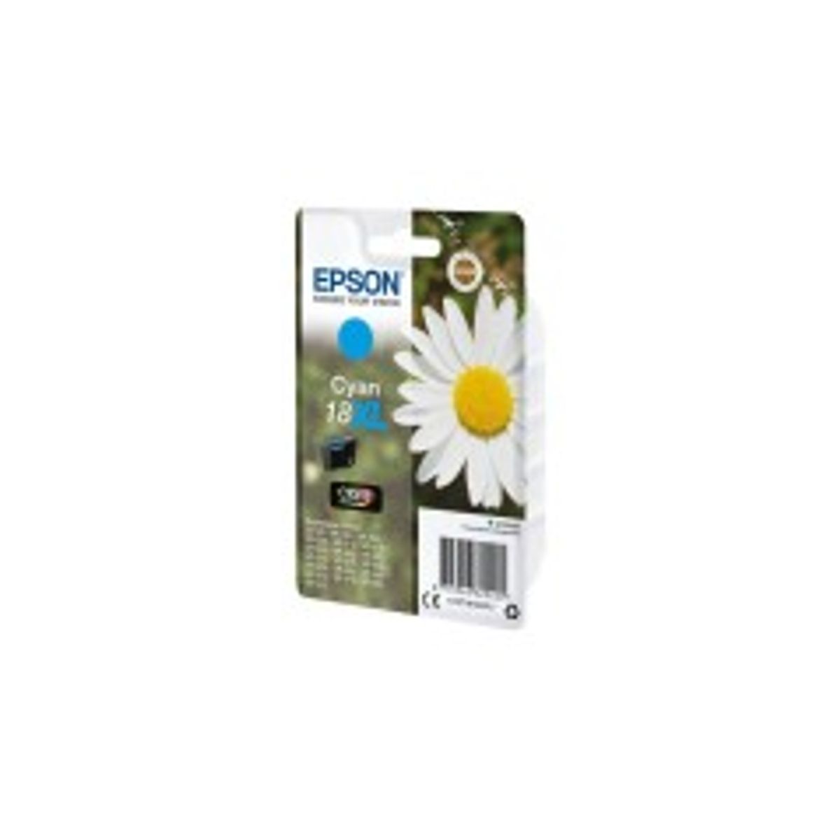 Epson 18XL Cyan 450 sider Blæk C13T18124012