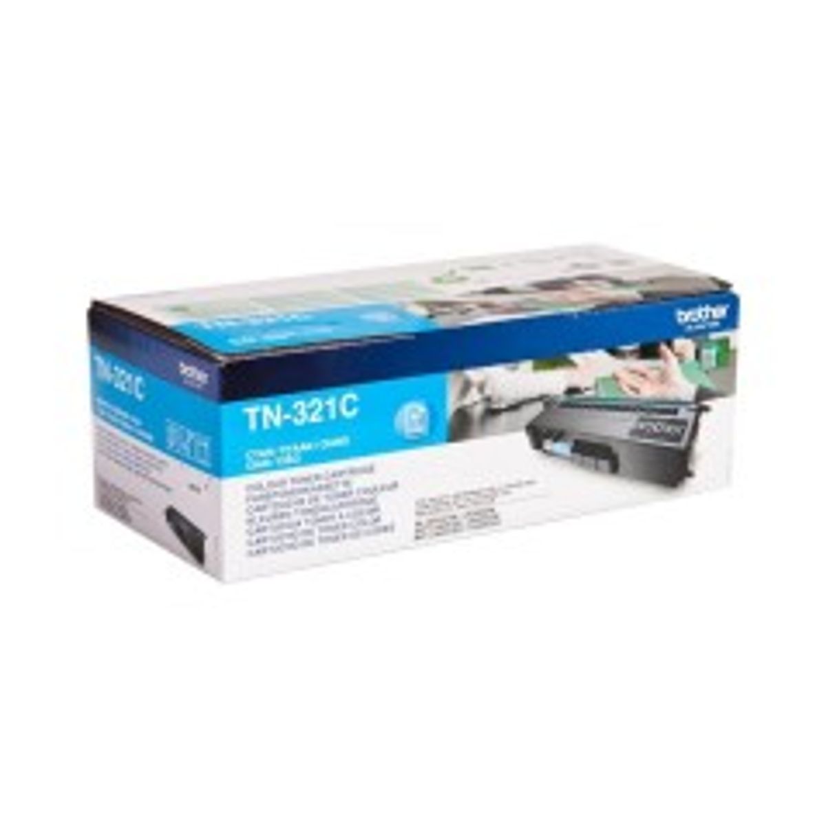 Brother TN 321C Cyan 1500 sider Toner