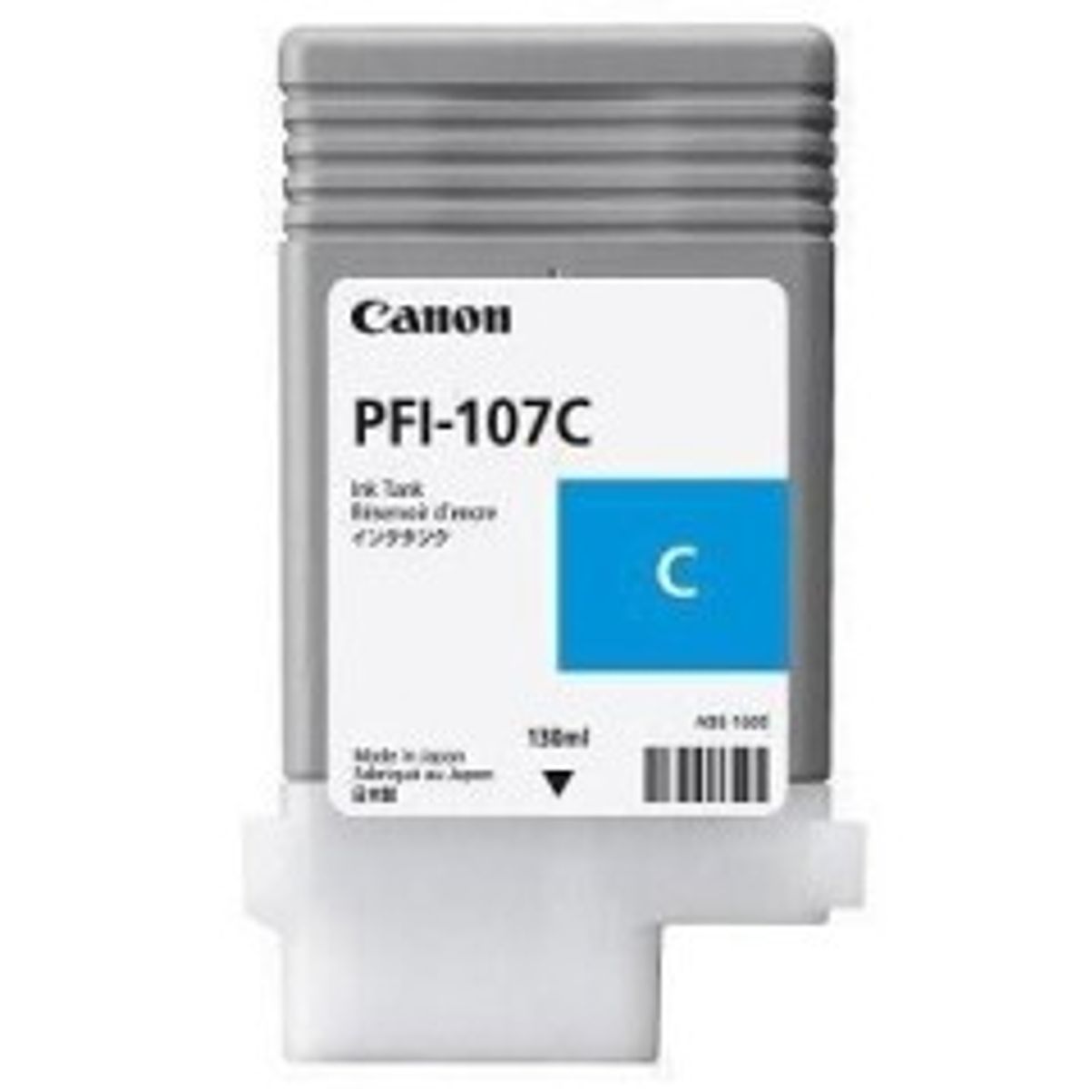 Canon PFI 107 C Cyan Blækbeholder 6706B001