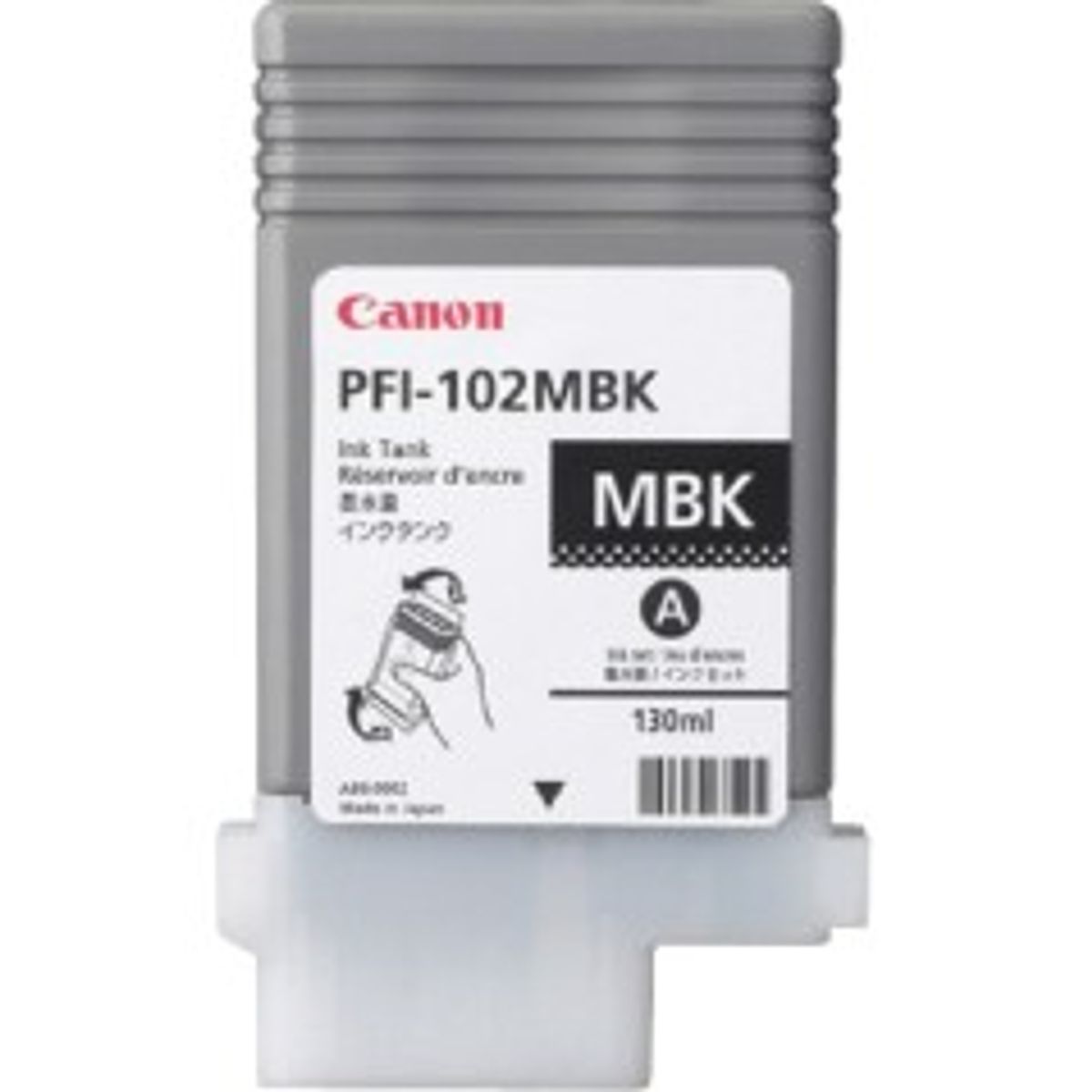 Canon PFI 102 MBK Mat sort Blækbeholder 0894B001