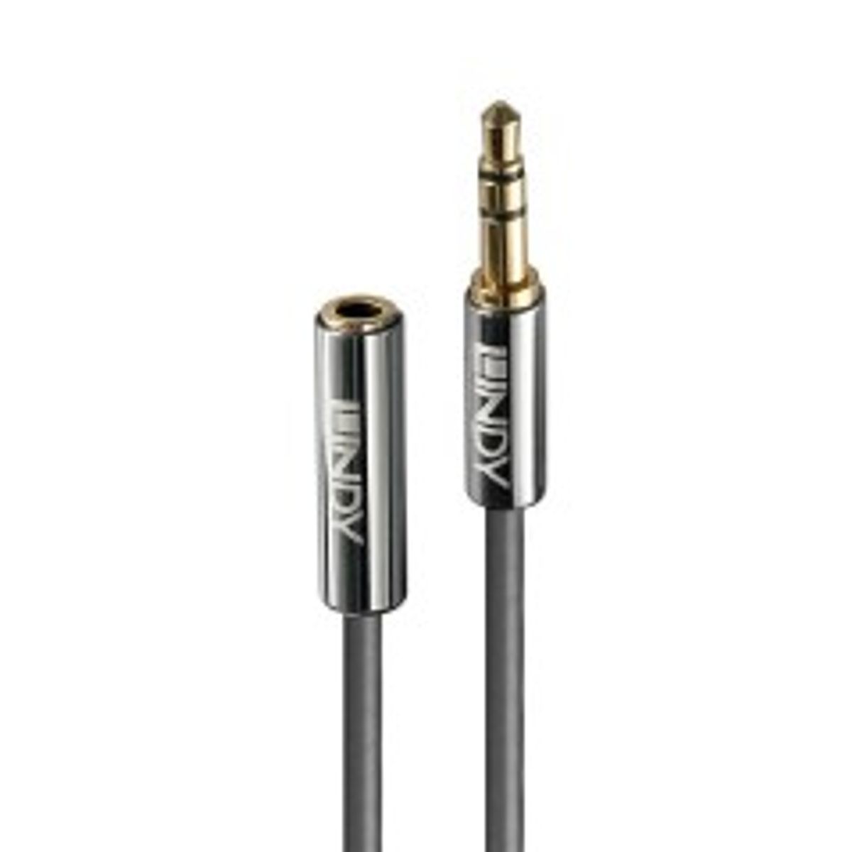 Lindy 0.5M 3.5Mm Audio Cable, Cromo