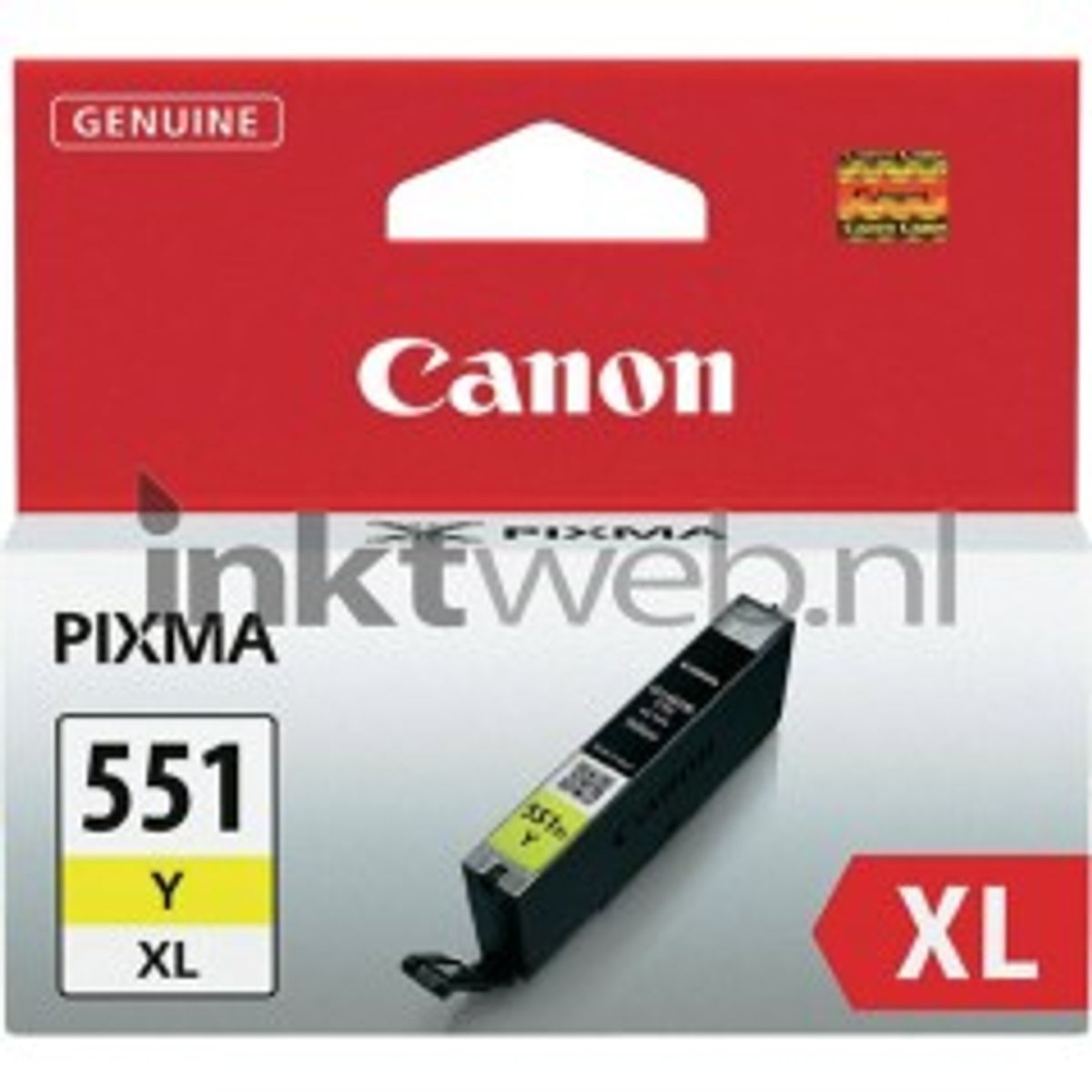 Canon CLI 551Y XL Gul 685 sider Blækbeholder 6446B001