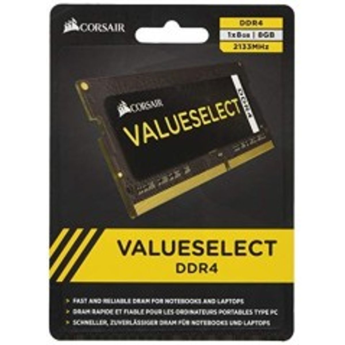 CORSAIR Value Select DDR4 8GB 2133MHz CL15 Ikke-ECC SO-DIMM 260-PIN