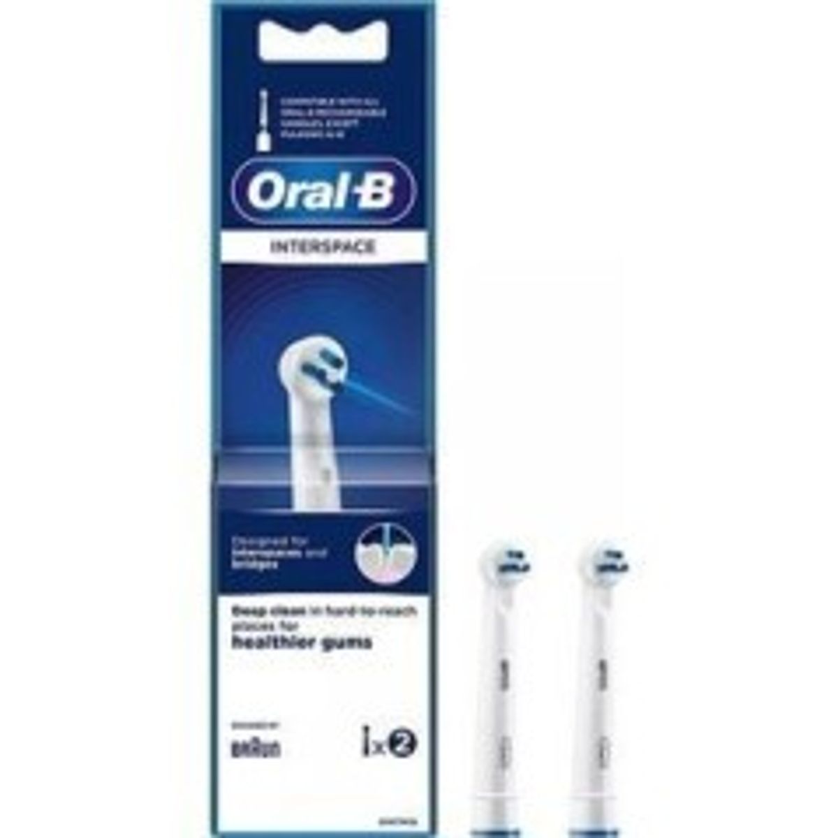 Oral-B Ekstra tandbørstehoved IP 17-2 Interspace