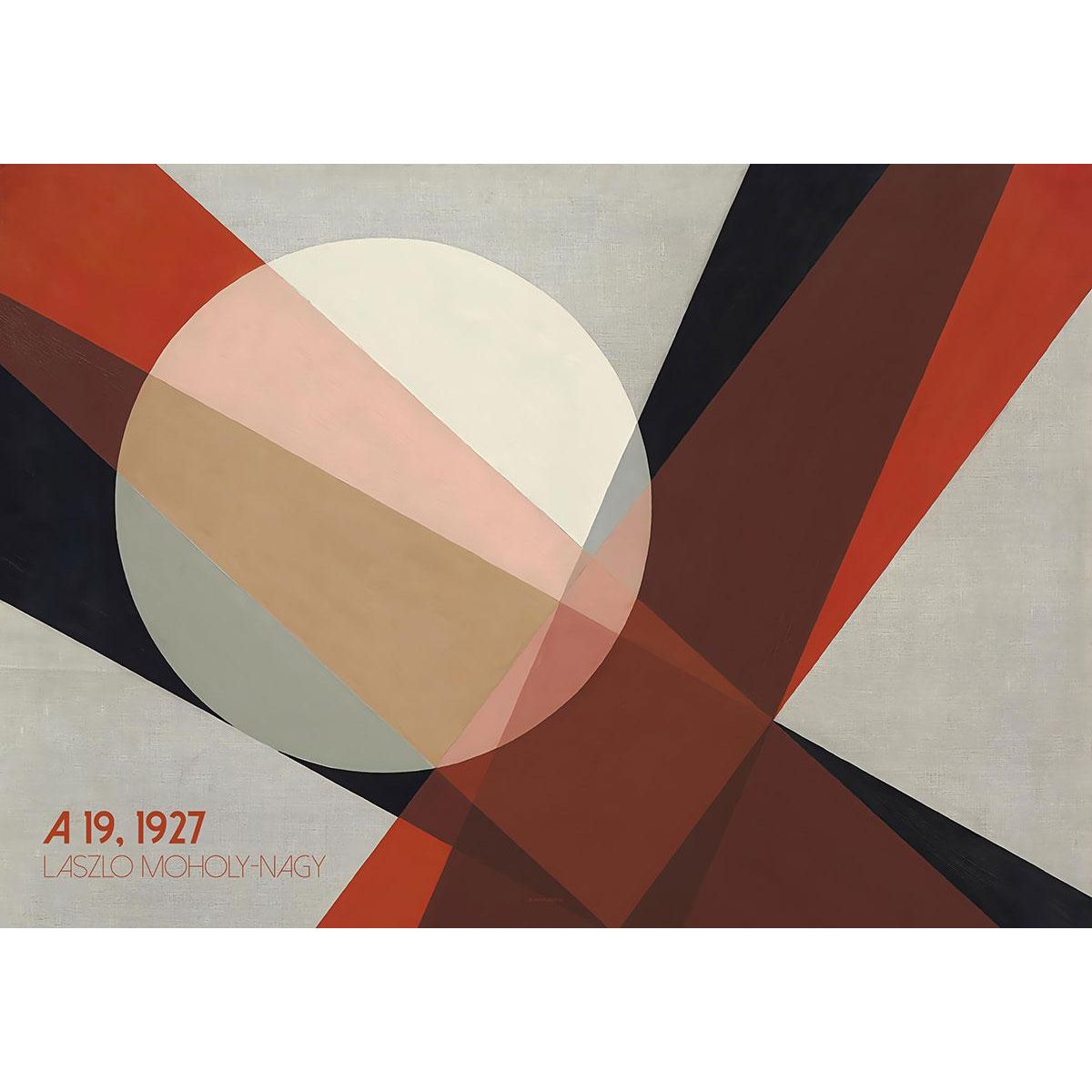 A-19, 1927 - Bauhaus plakat af Laszlo Maholy Nagy