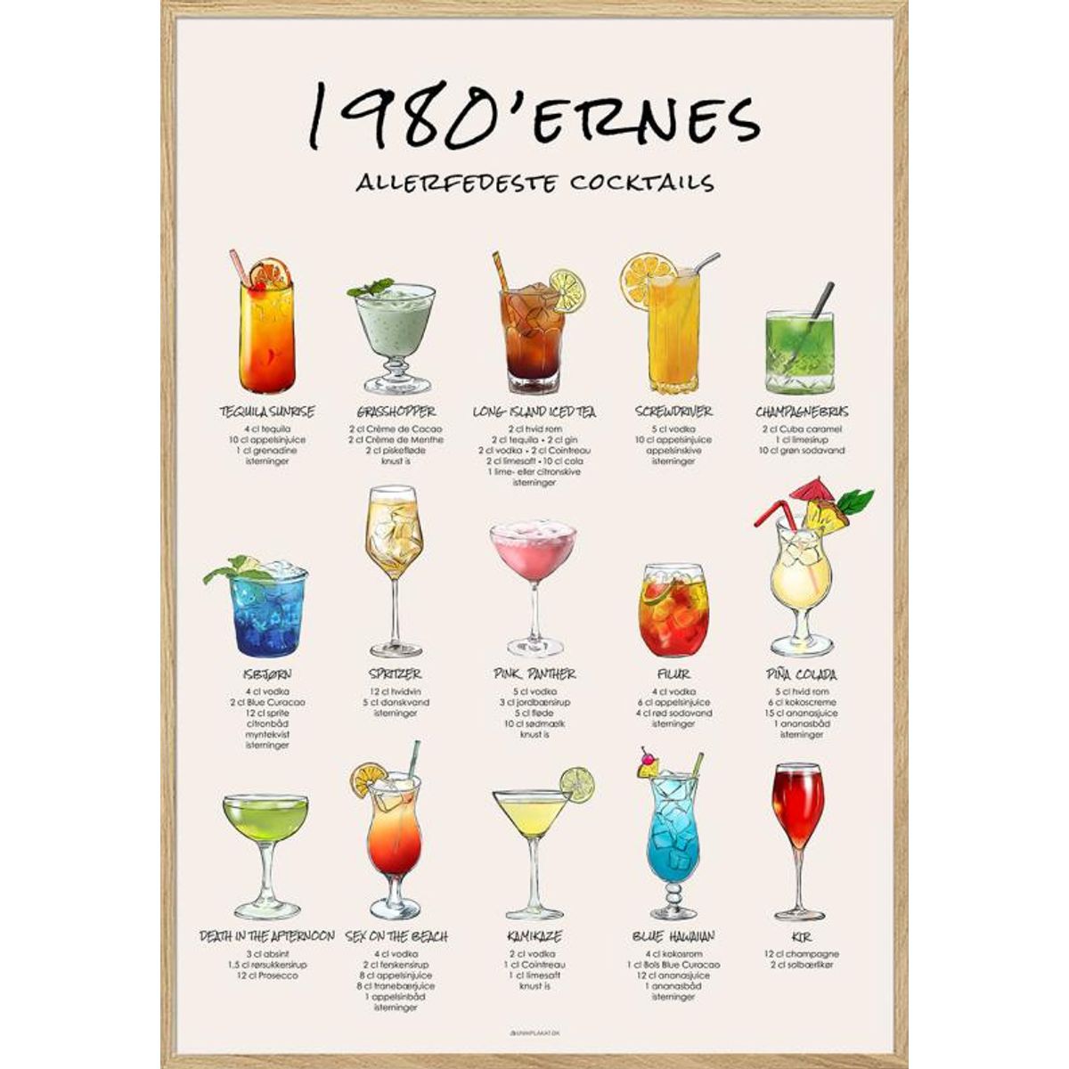 15 80'er cocktails - Dine favorit drinks fra 1980