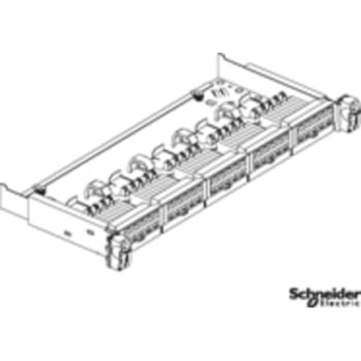 Lauritz Knudsen Telepatchpanel 50xrj45 1he kg