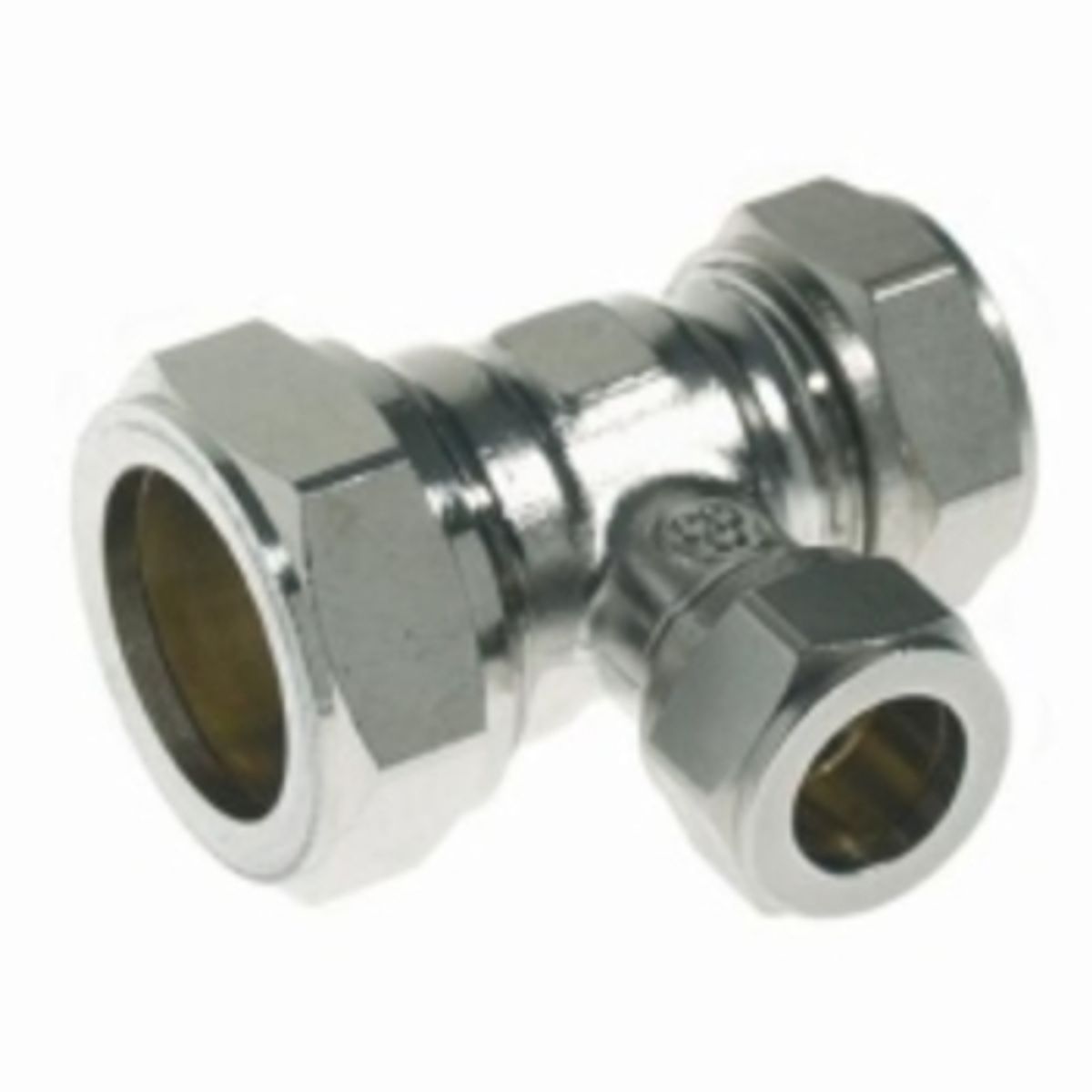 Tee 28 - 22 - 28 MM Kompressions Fittings