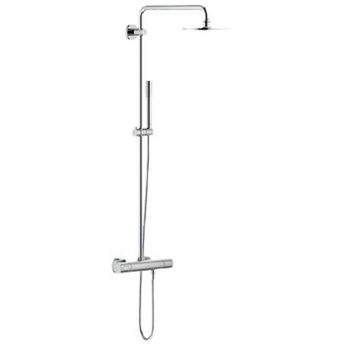 Grohe Rainshower brusesystem med termostat